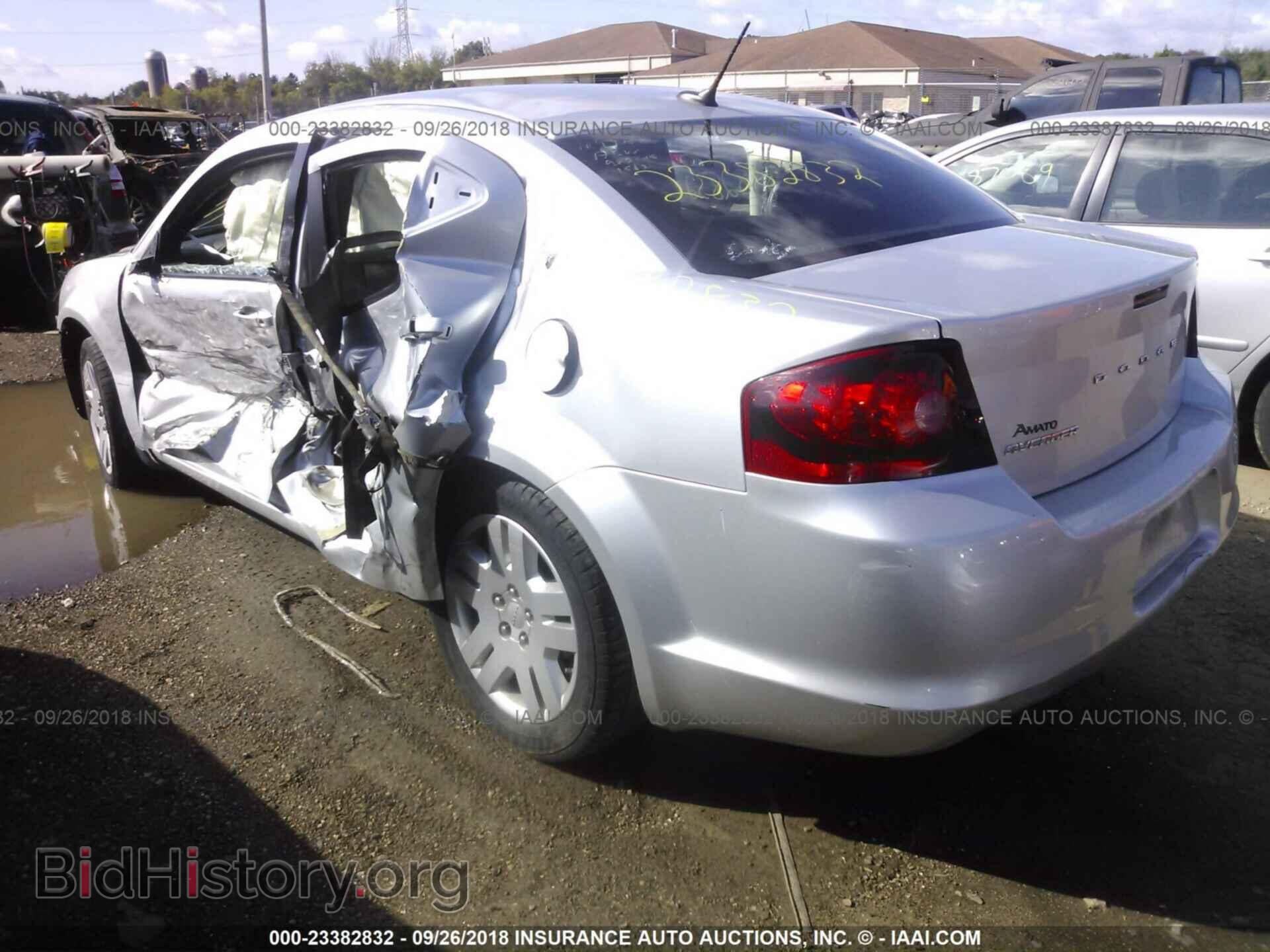 2012 Dodge Avenger - VIN: 1C3CDZAB0CN325443 - Фото 3