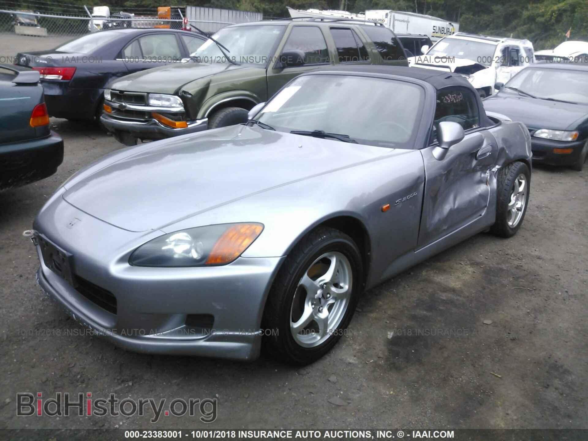 2003 HONDA S2000 - VIN: JHMAP114X3T004730 - Фото 2
