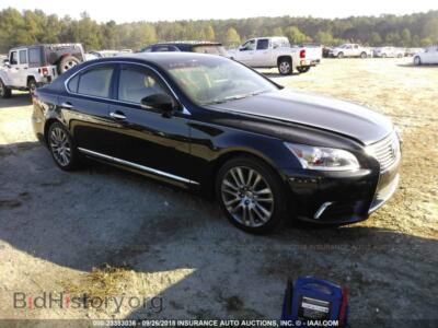2013 Lexus LS, black — VIN JTHBL5EFXD5122673, IAAI