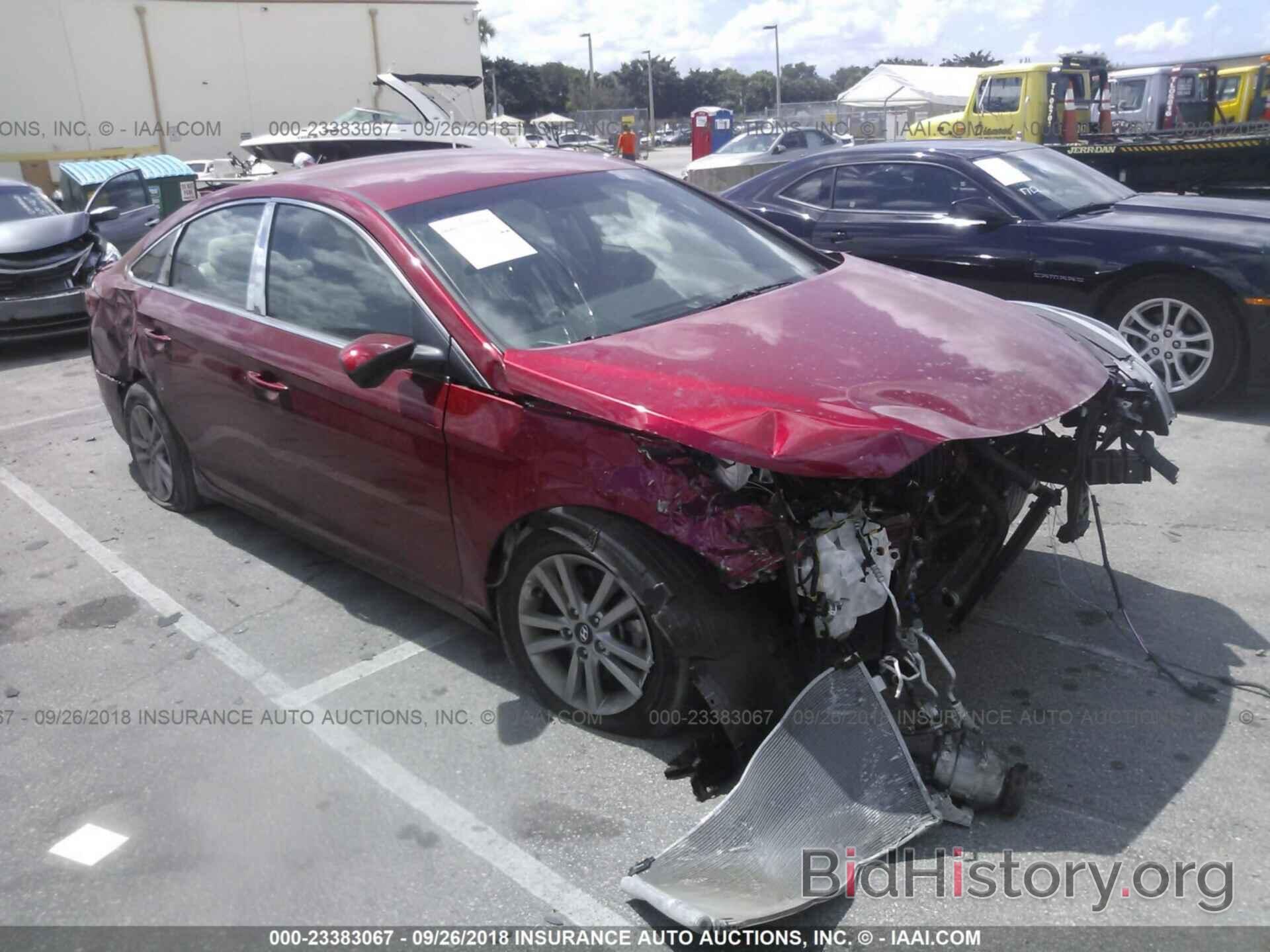 Photo 5NPE24AF0HH473101 - HYUNDAI SONATA 2017