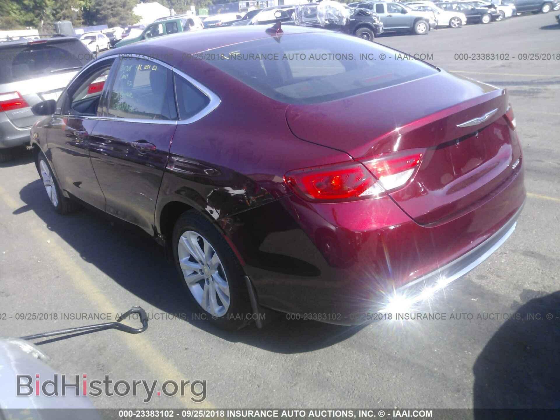 2016 Chrysler 200 - VIN: 1C3CCCAB3GN109124 - Фото 3