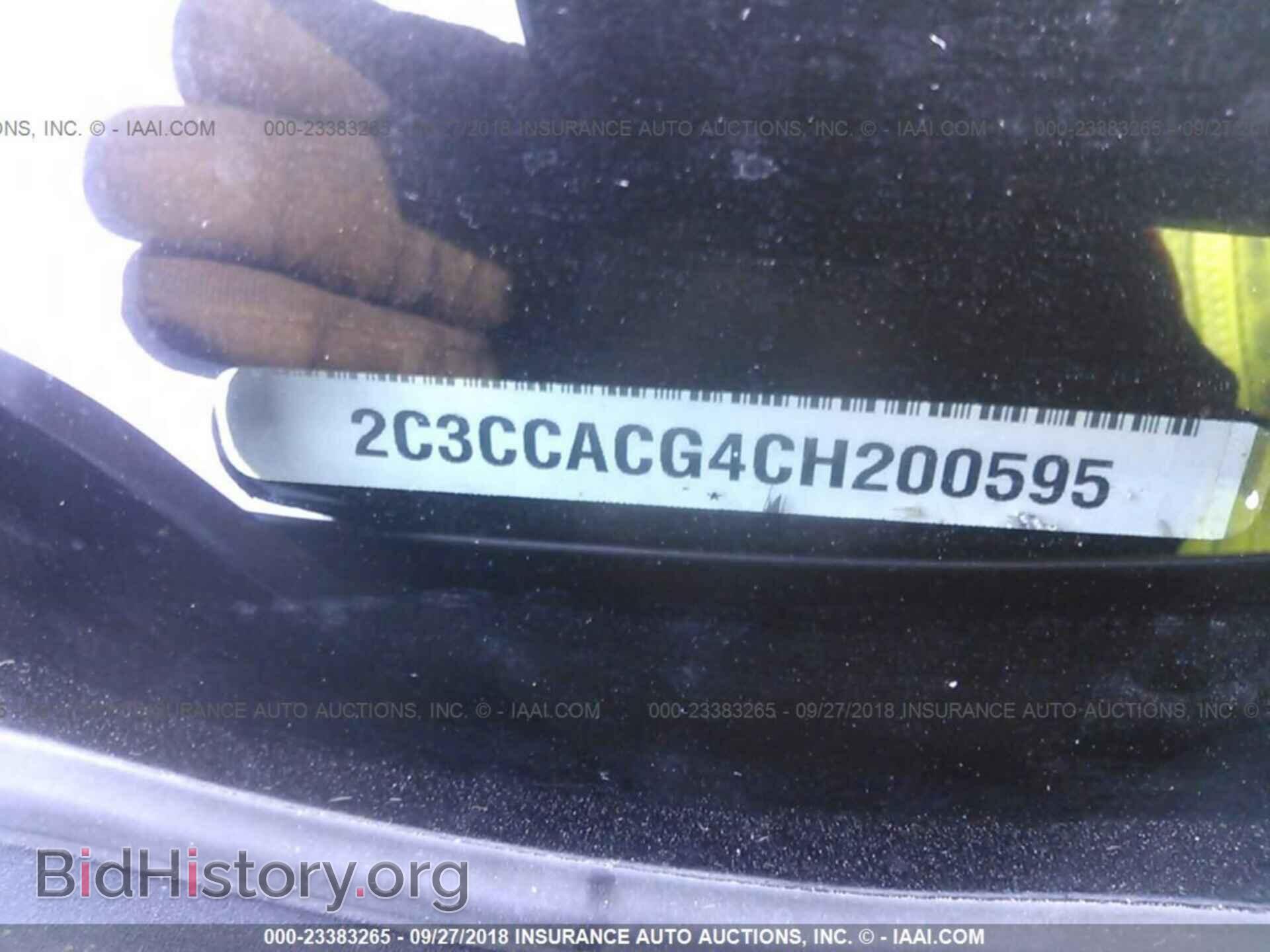 2012 CHRYSLER 300 - VIN: 2C3CCACG4CH200595 - Фото 9