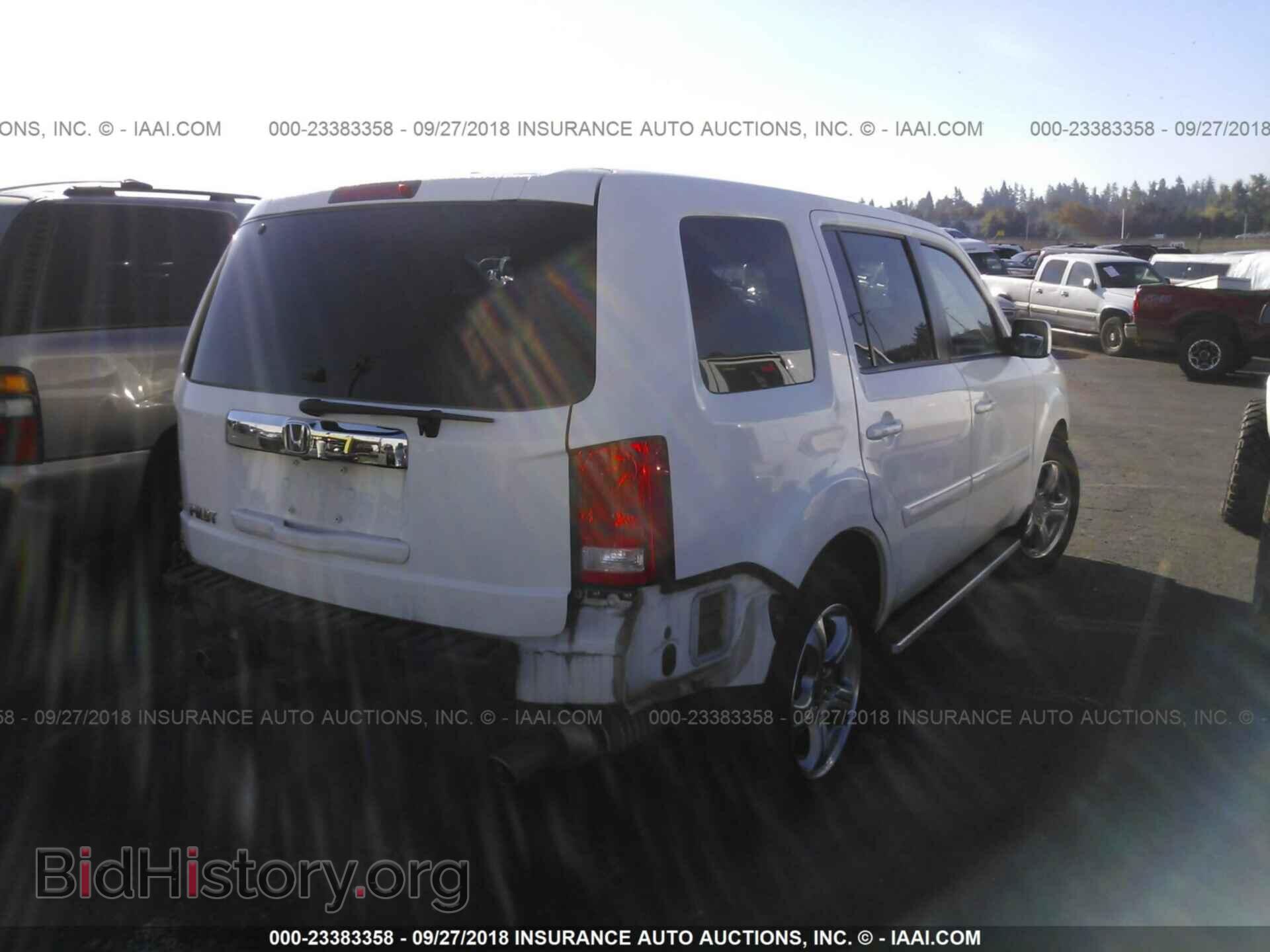 2012 Honda Pilot - VIN: 5FNYF3H60CB003885 - Фото 4