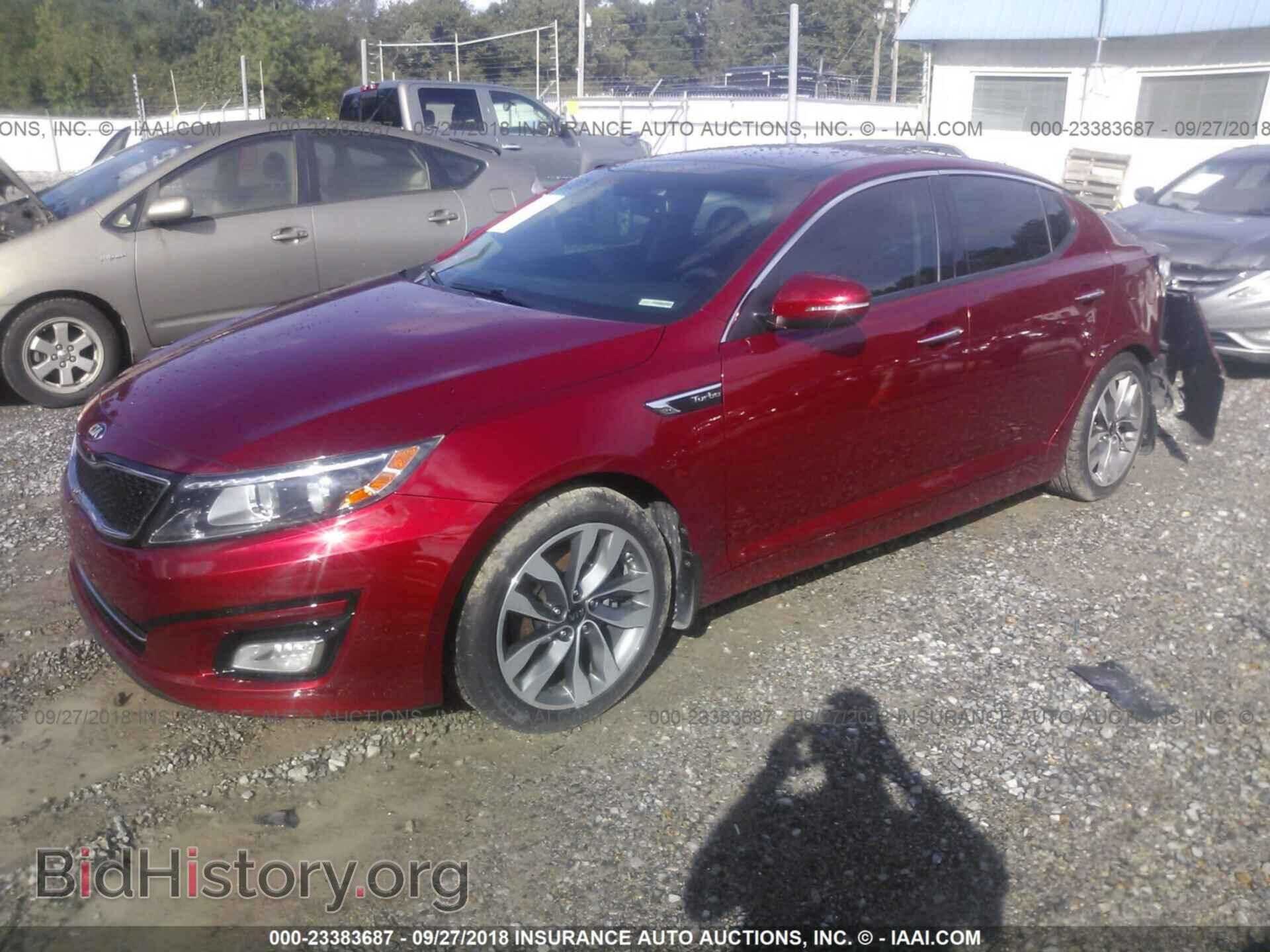 2015 Kia Optima - VIN: 5XXGR4A66FG431089 - Фото 2