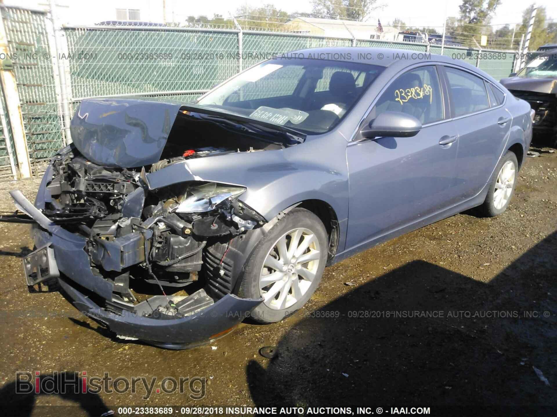 2011 Mazda 6 - VIN: 1YVHZ8CH2B5M19055 - Фото 2