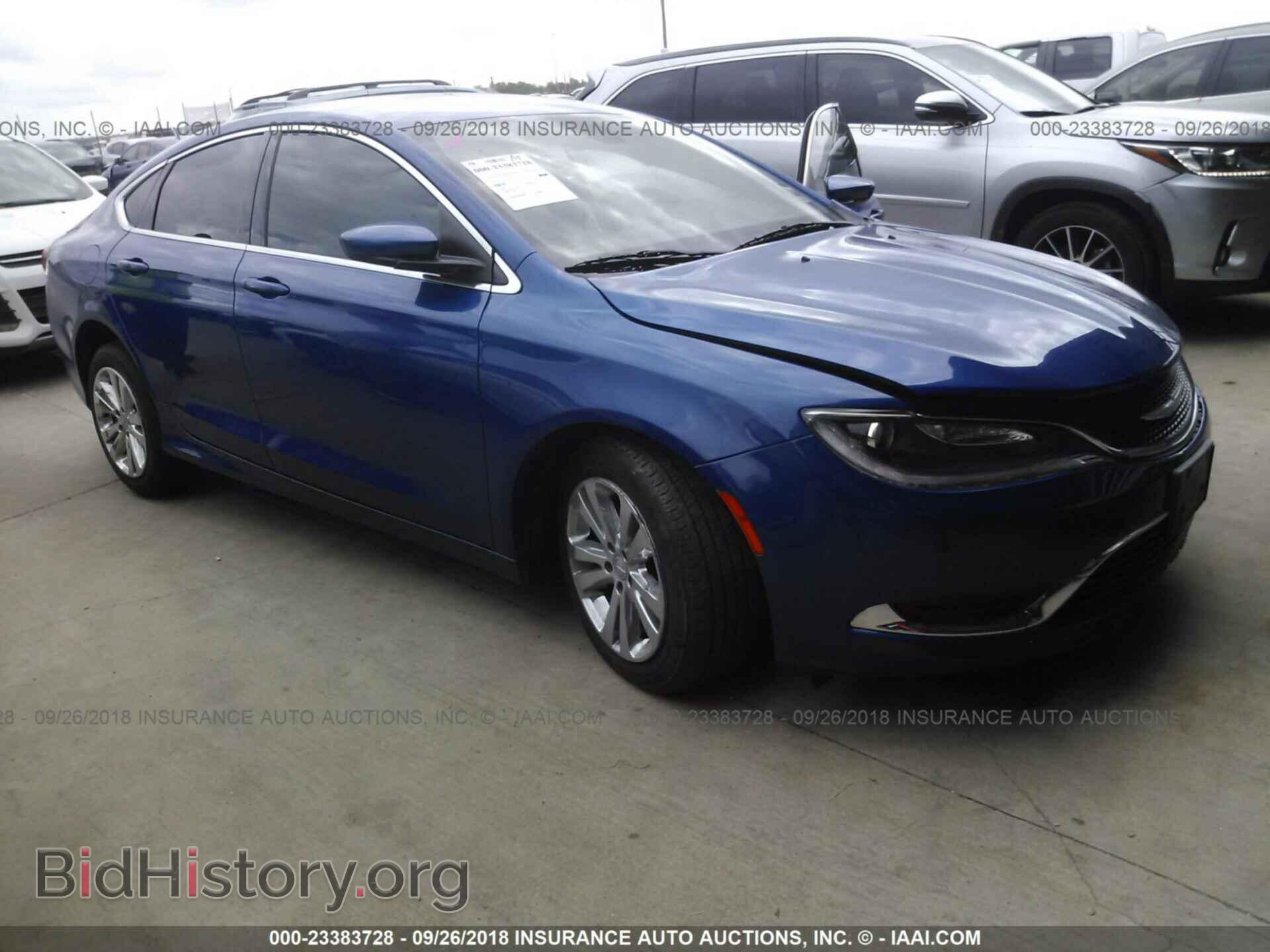 Photo 1C3CCCAB1GN121806 - Chrysler 200 2016