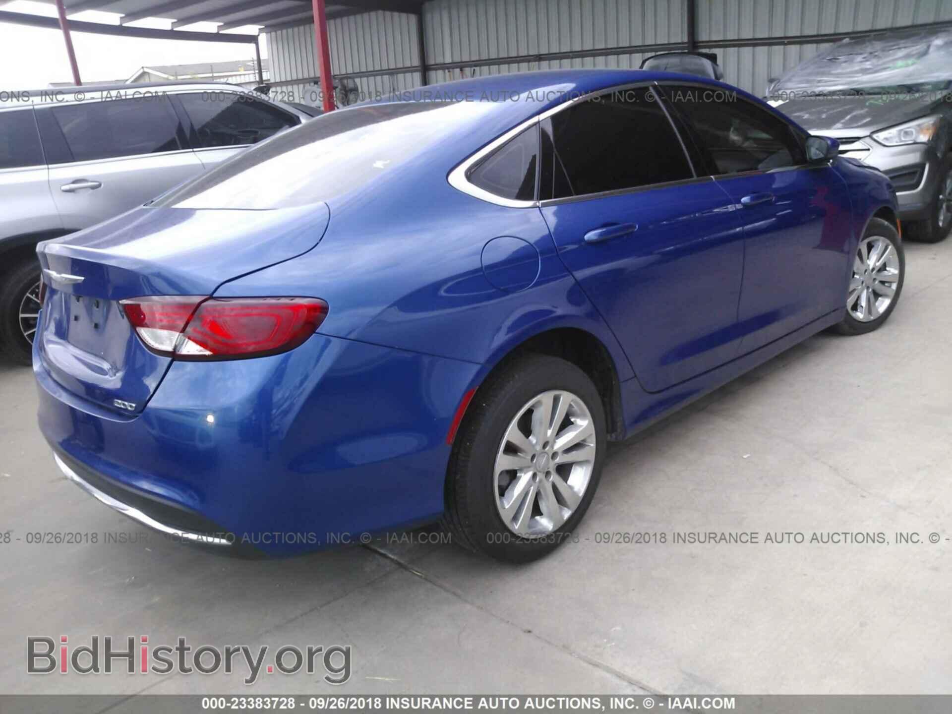 2016 Chrysler 200 - VIN: 1C3CCCAB1GN121806 - Photo 4
