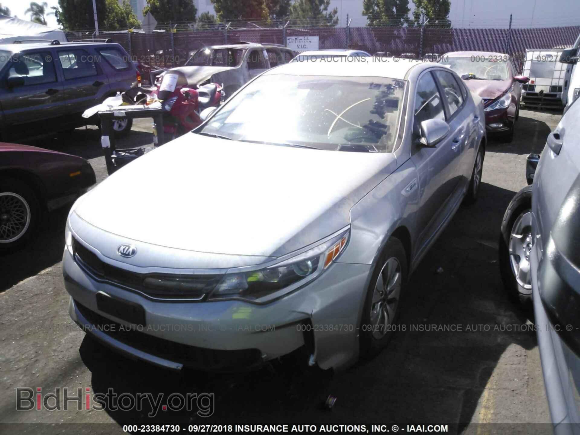 2017 Kia Optima - VIN: KNAGT4LE9H5009232 - Фото 2