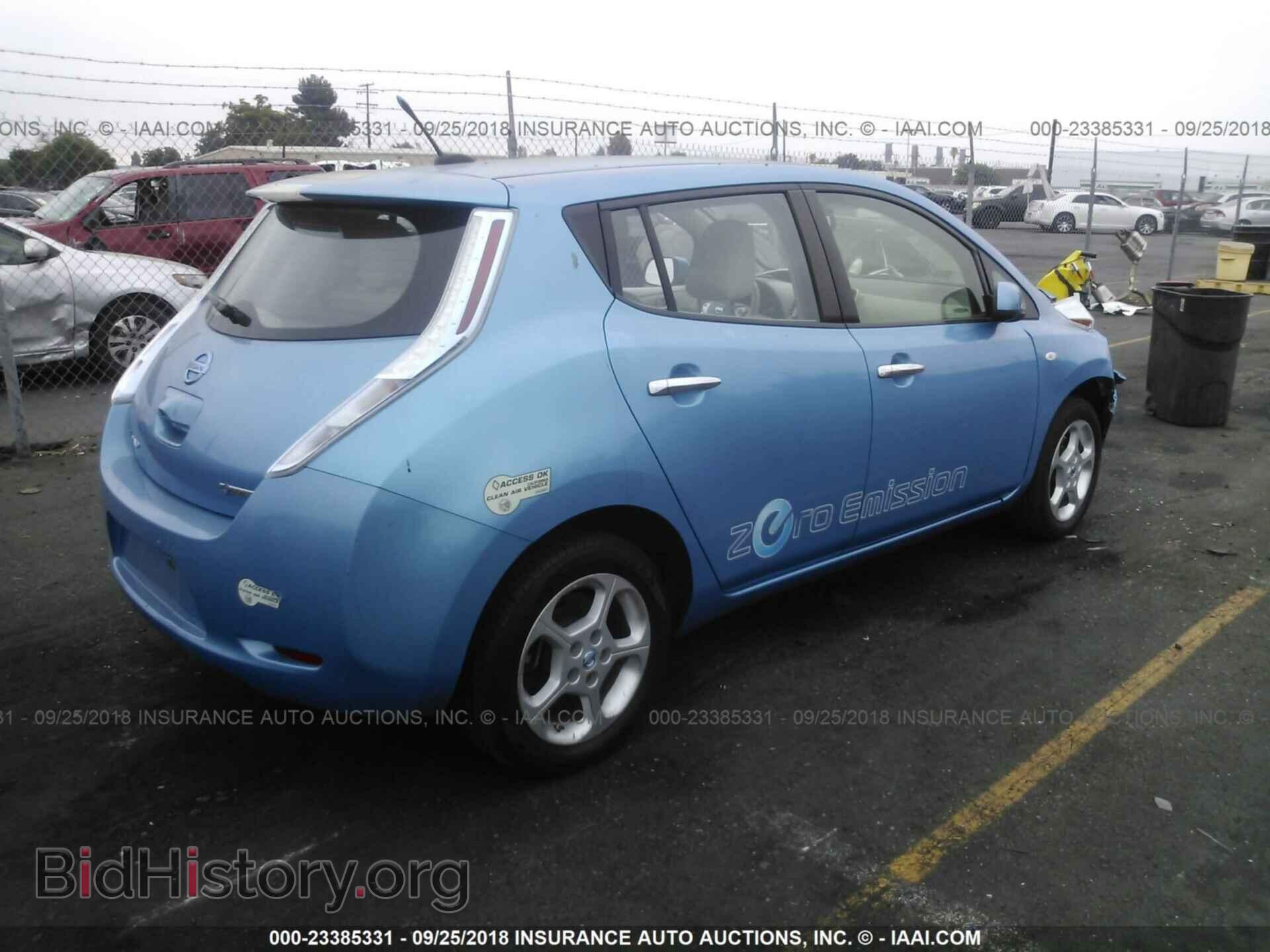 2011 Nissan Leaf - VIN: JN1AZ0CPXBT004838 - Фото 4