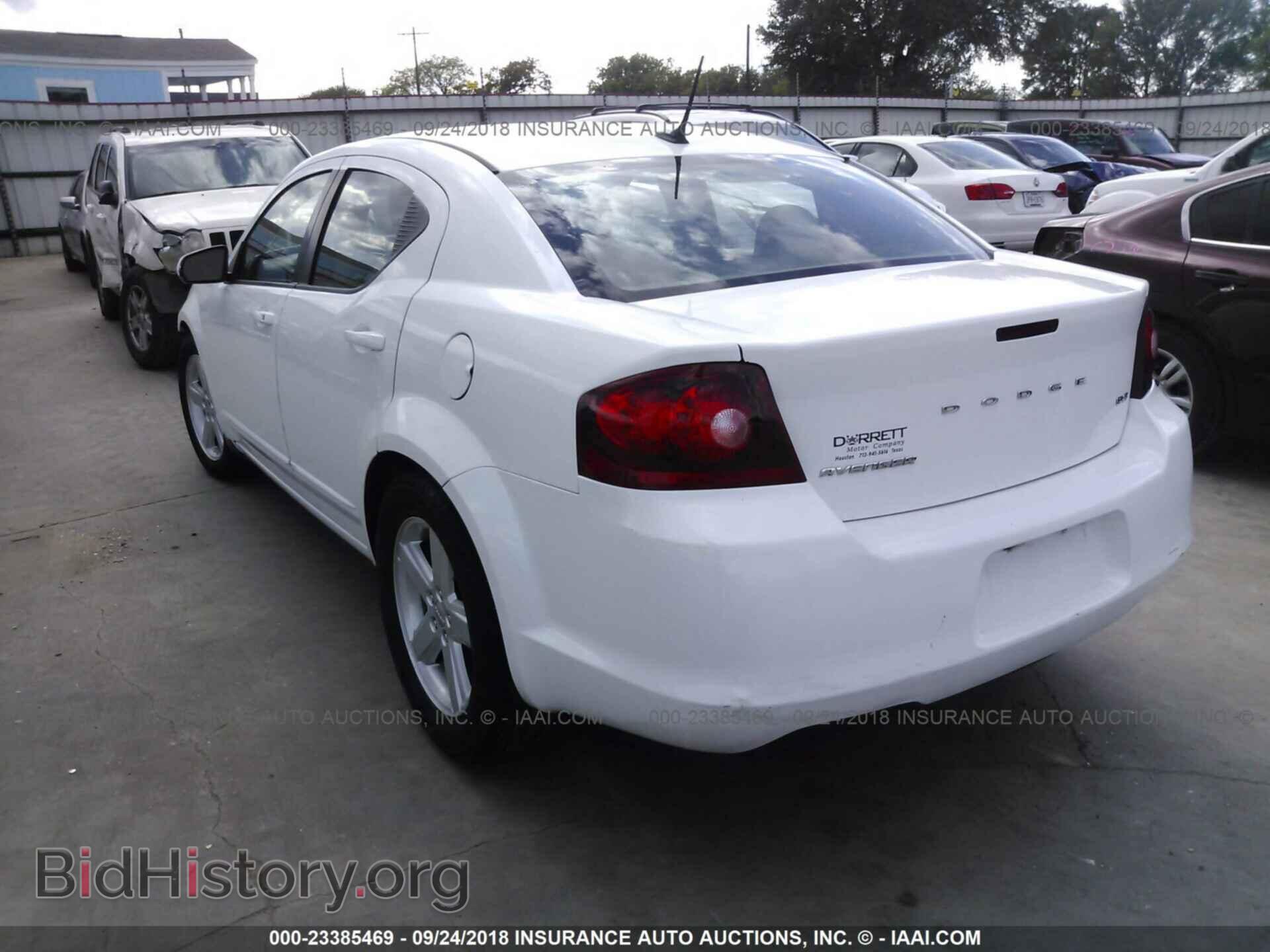 2013 Dodge Avenger - VIN: 1C3CDZCB7DN682259 - Фото 3