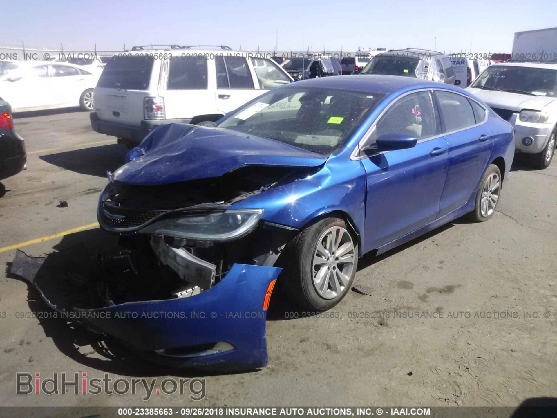 2015 Chrysler 200 - VIN: 1C3CCCAB2FN707896 - Photo 2