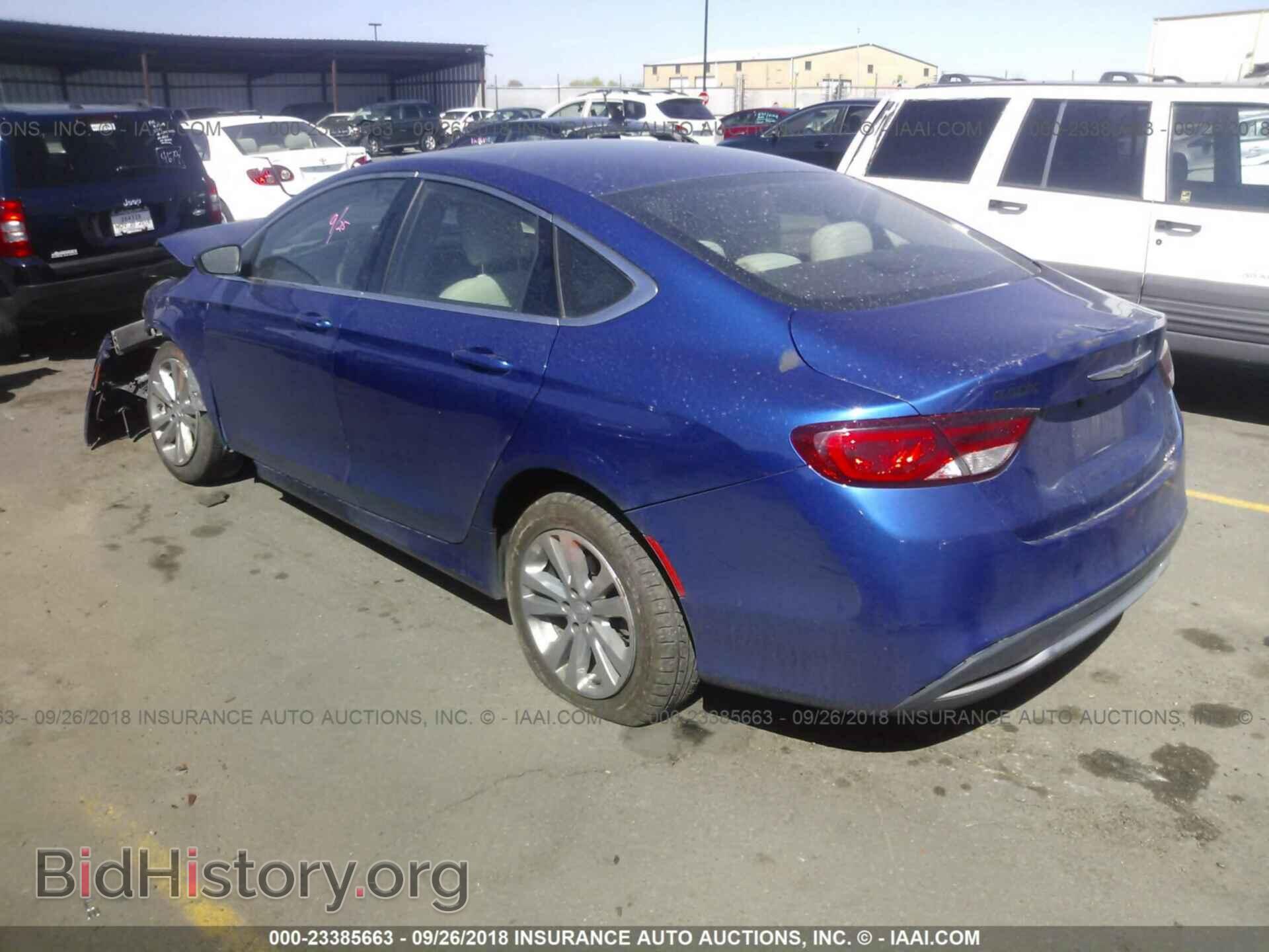 2015 Chrysler 200 - VIN: 1C3CCCAB2FN707896 - Photo 3
