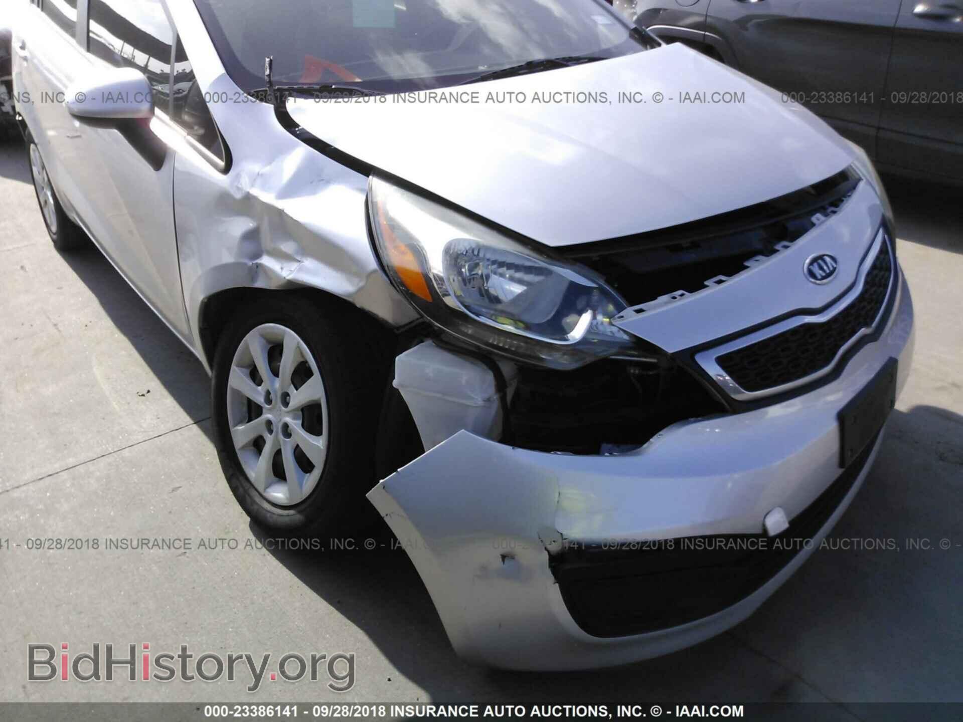 2012 Kia Rio - VIN: KNADN4A31C6085268 - Фото 6