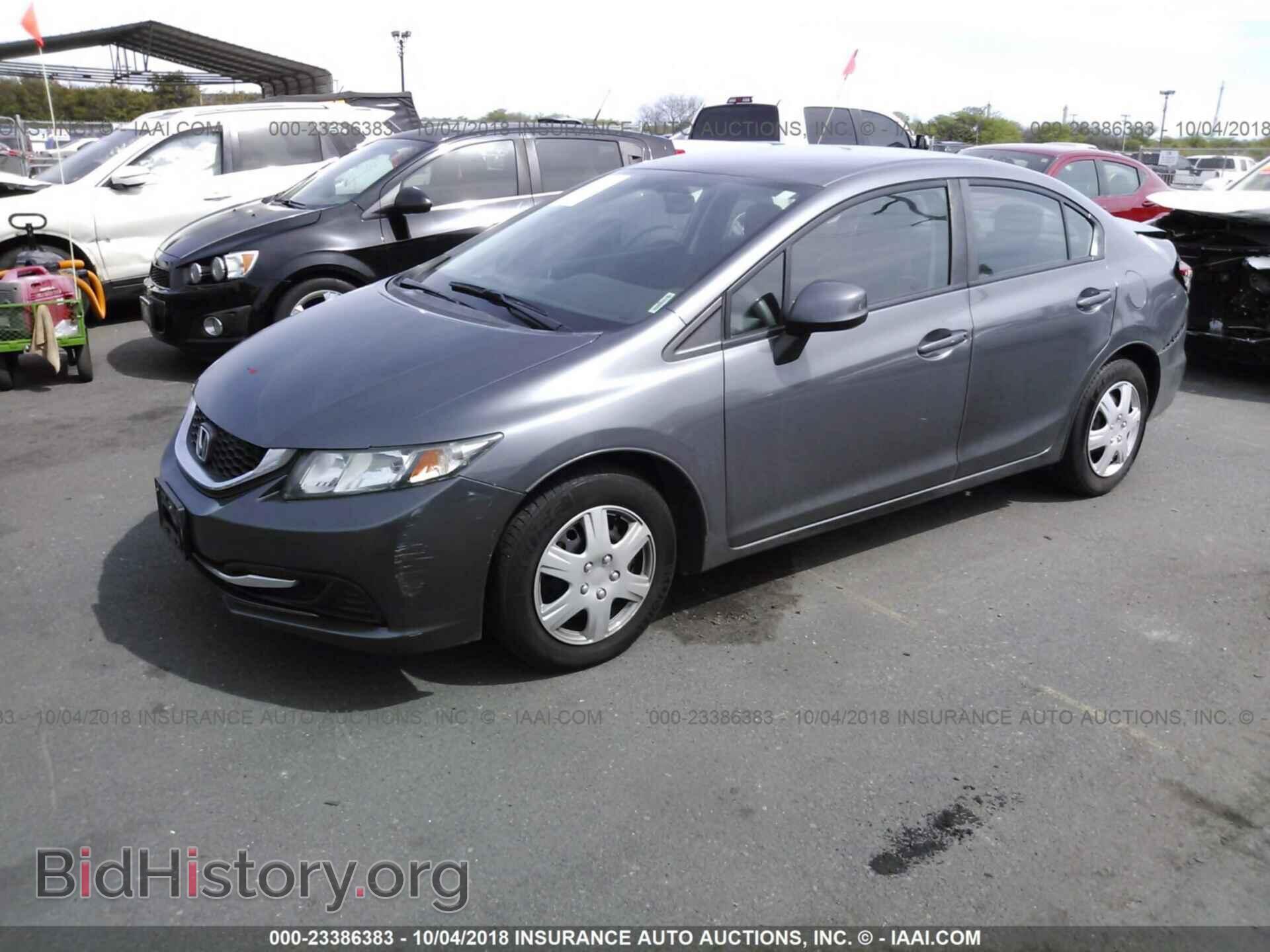 2013 HONDA CIVIC - VIN: 19XFB2F52DE261162 - Фото 2
