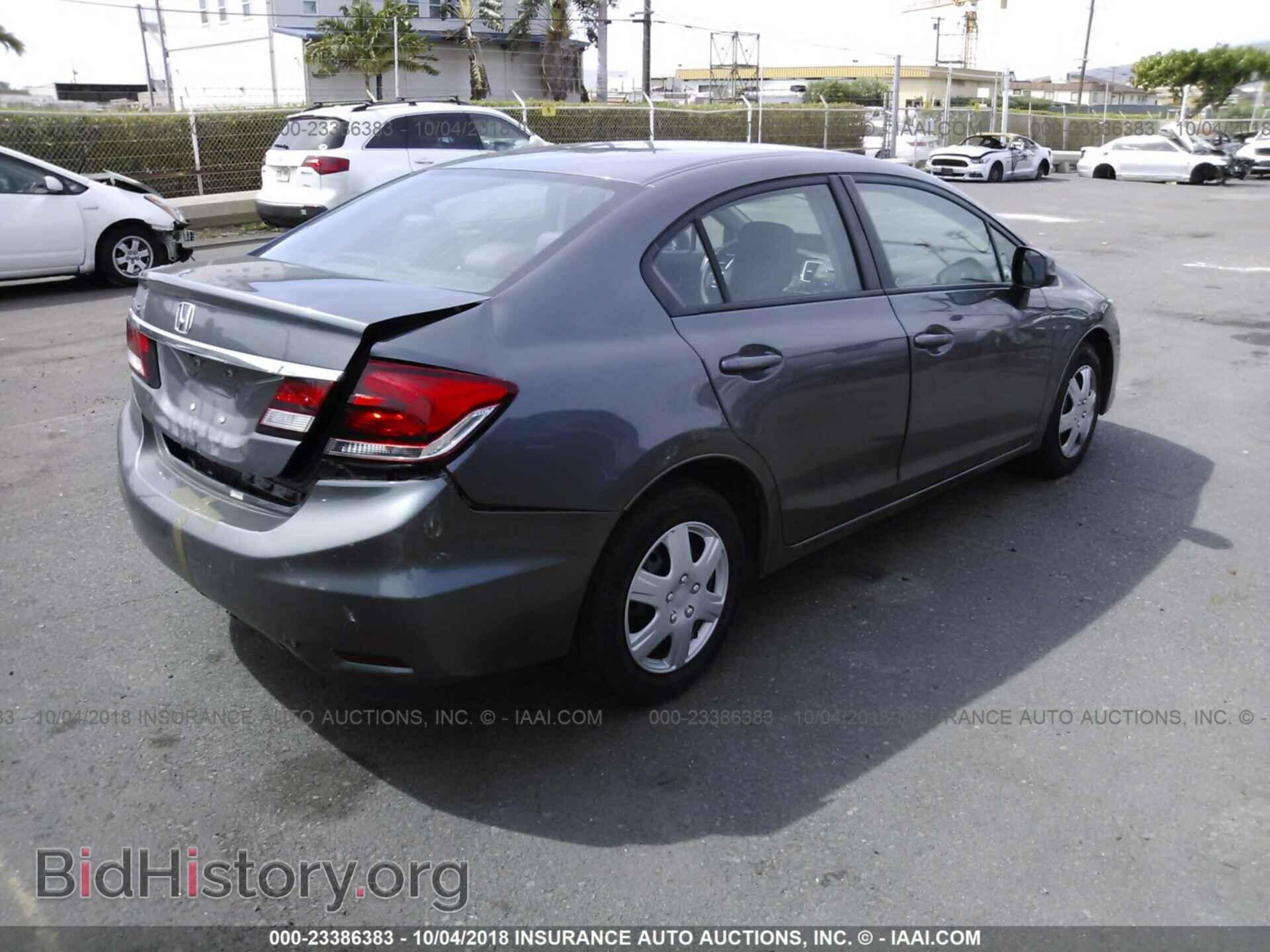 2013 HONDA CIVIC - VIN: 19XFB2F52DE261162 - Фото 4