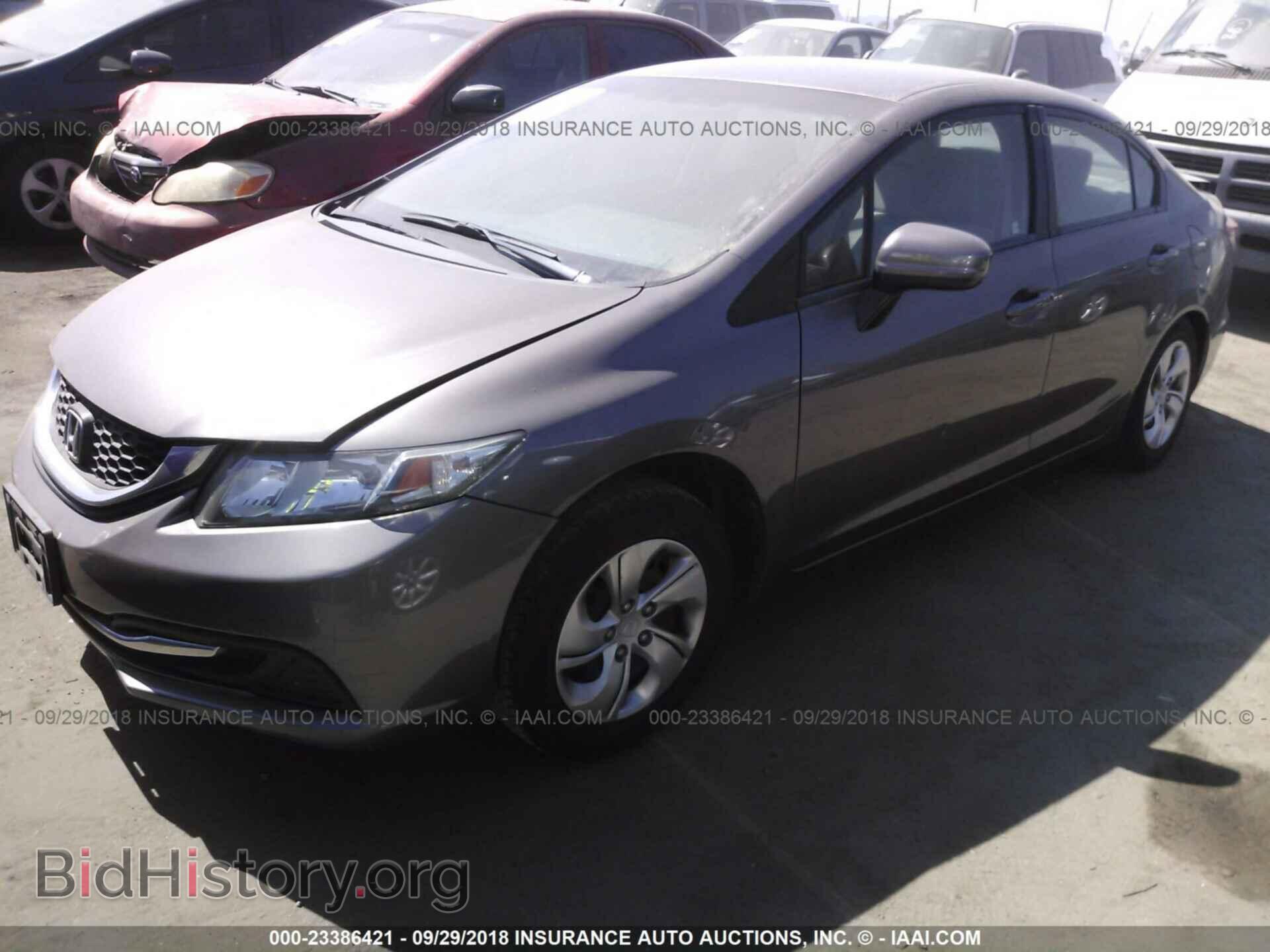 2014 Honda Civic - VIN: 19XFB2F54EE238340 - Фото 2