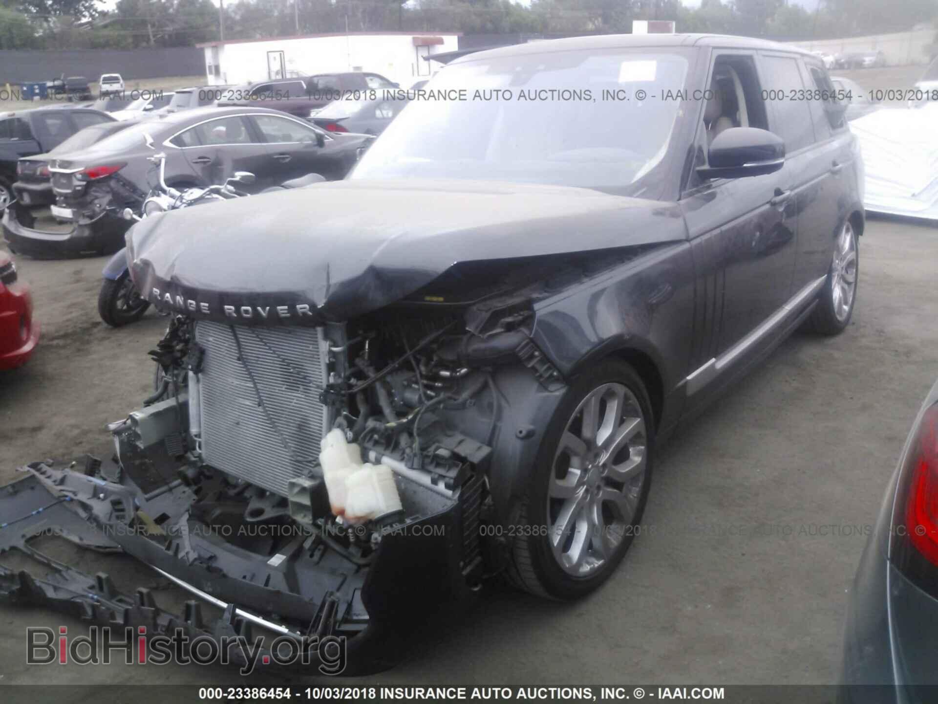 2017 LAND ROVER RANGE ROVER - VIN: SALGS2FE2HA361221 - Фото 2