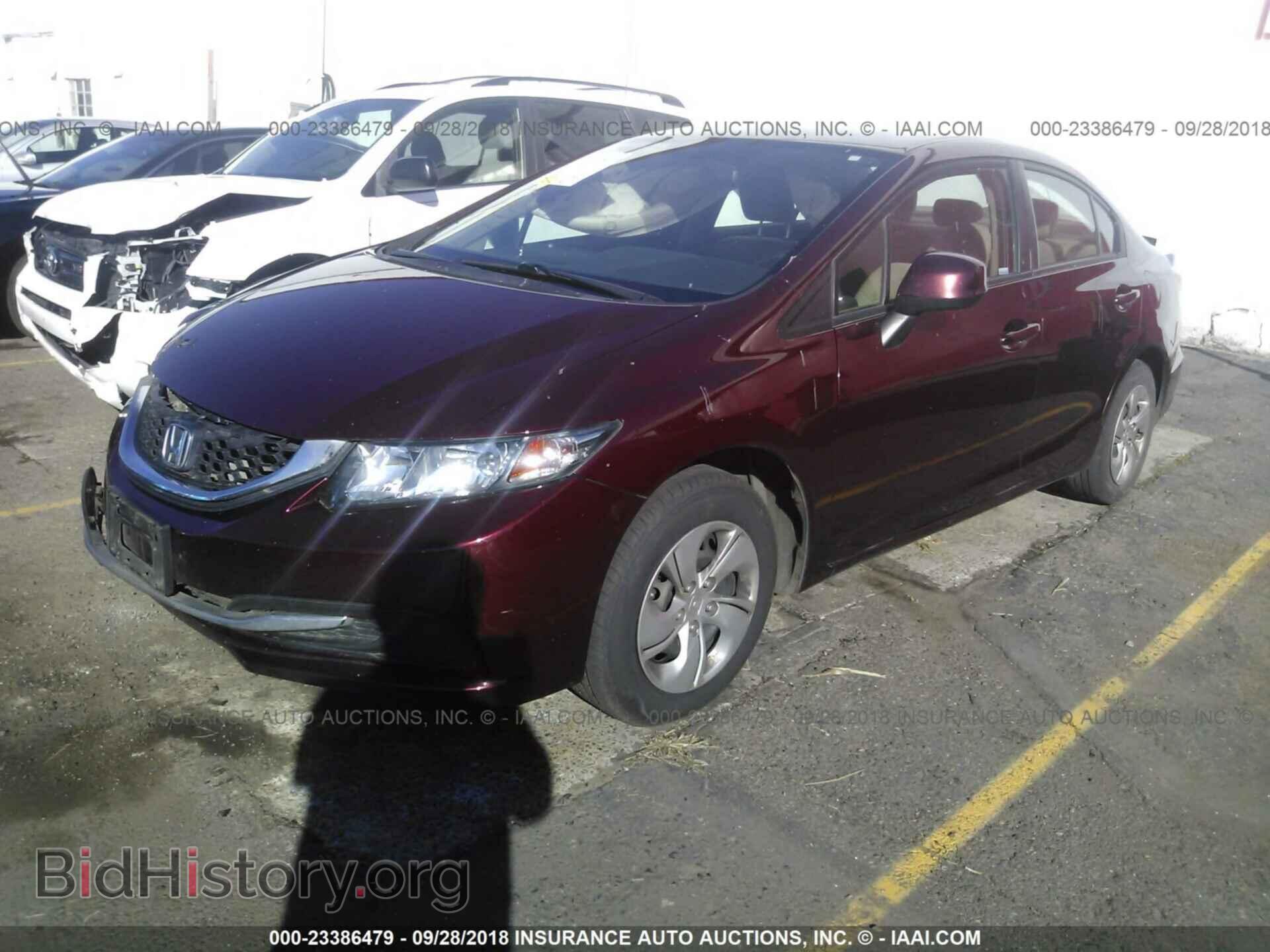 2013 HONDA CIVIC - VIN: 19XFB2F52DE236875 - Фото 2