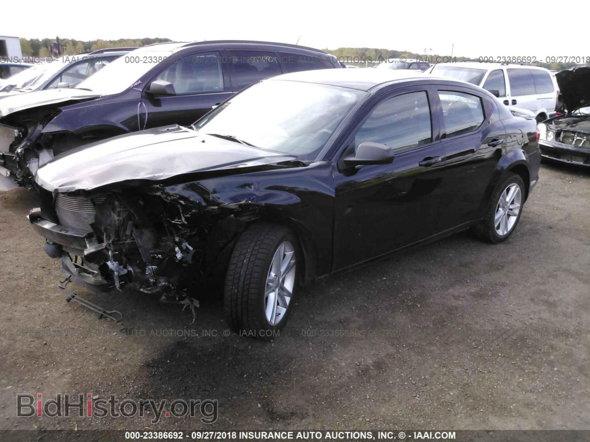 2013 Dodge Avenger - VIN: 1C3CDZAG7DN526267 - Фото 2