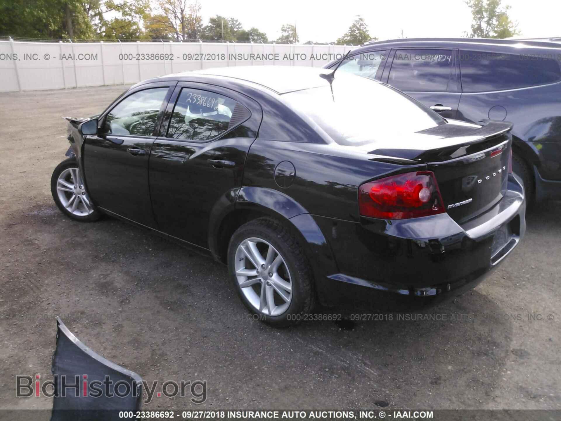 2013 Dodge Avenger - VIN: 1C3CDZAG7DN526267 - Фото 3