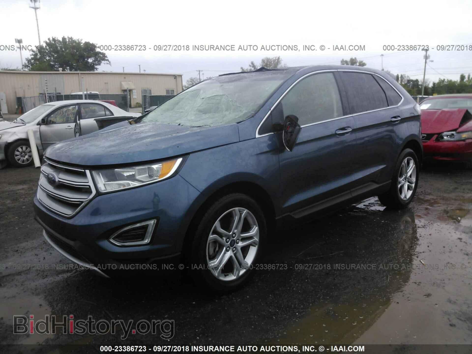 2018 Ford Edge - VIN: 2FMPK4K93JBB20091 - Фото 2