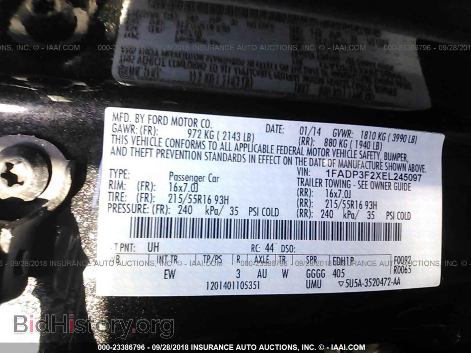 2014 Ford Focus - VIN: 1FADP3F2XEL245097 - Photo 9