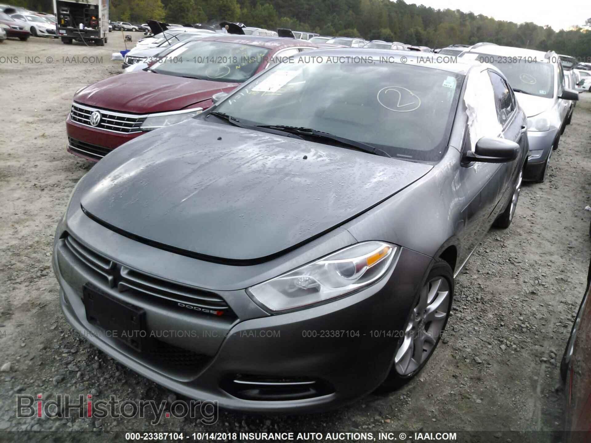 2013 DODGE DART - VIN: 1C3CDFBA6DD221163 - Фото 2