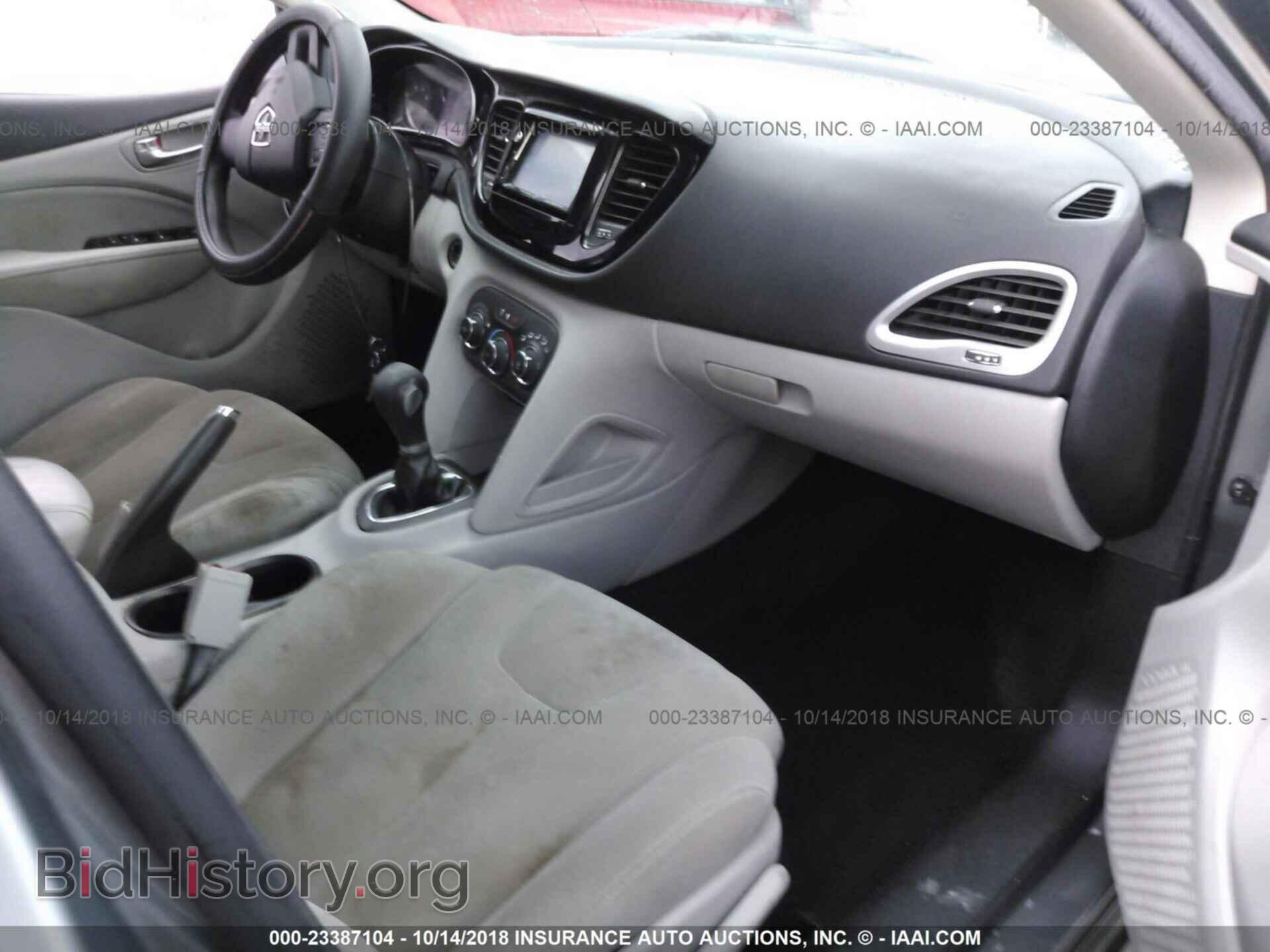 2013 DODGE DART - VIN: 1C3CDFBA6DD221163 - Фото 5