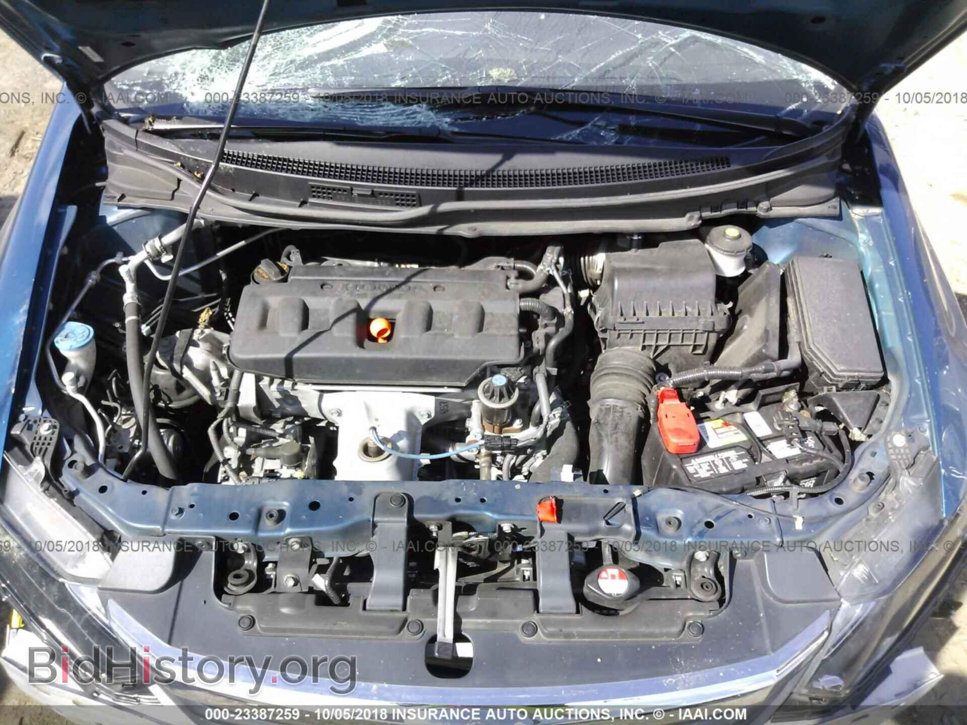 2012 Honda Civic - VIN: 19XFB2F57CE019613 - Фото 10