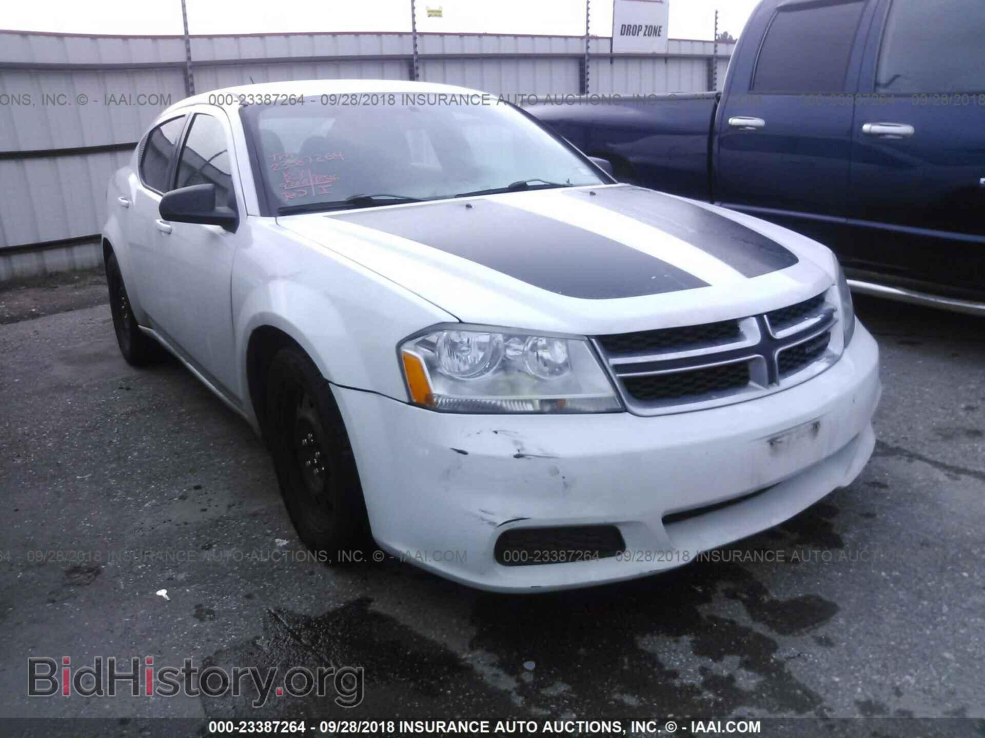 Photo 1C3CDZAB0CN269892 - Dodge Avenger 2012