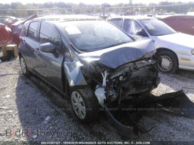 2017 Nissan VERSA NOTE, gray — VIN 3N1CE2CP4HL364412, IAAI