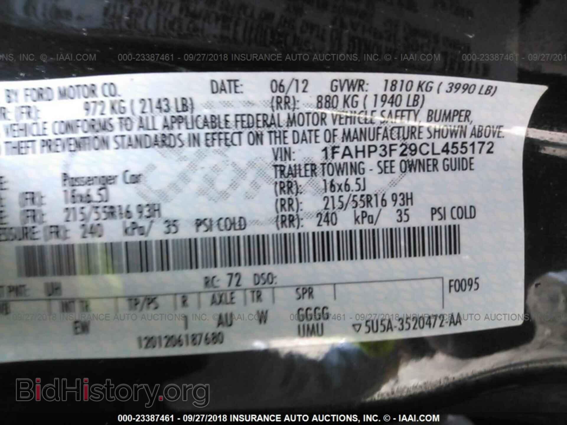 2012 Ford Focus - VIN: 1FAHP3F29CL455172 - Photo 9