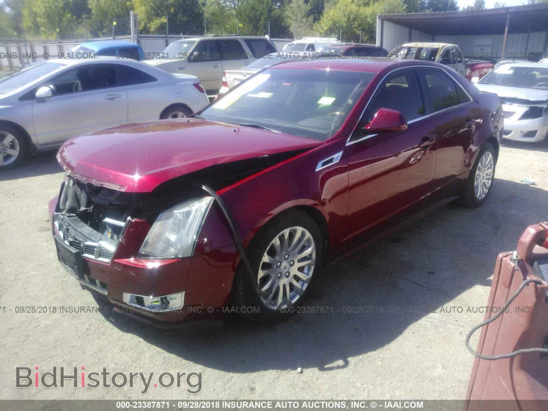2012 Cadillac Cts - VIN: 1G6DP5E34C0109582 - Фото 2