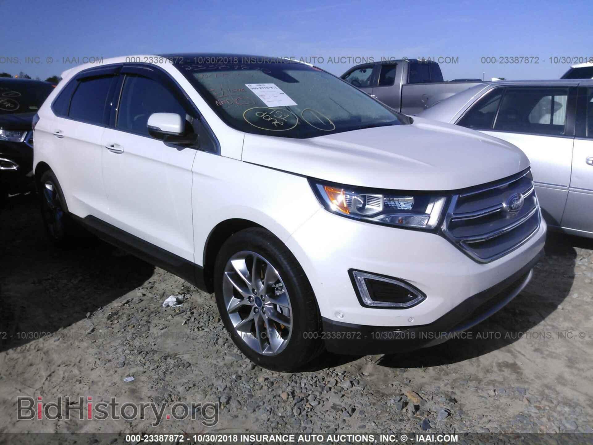 Фотография 2FMPK4K87FBB37314 - Ford Edge 2015