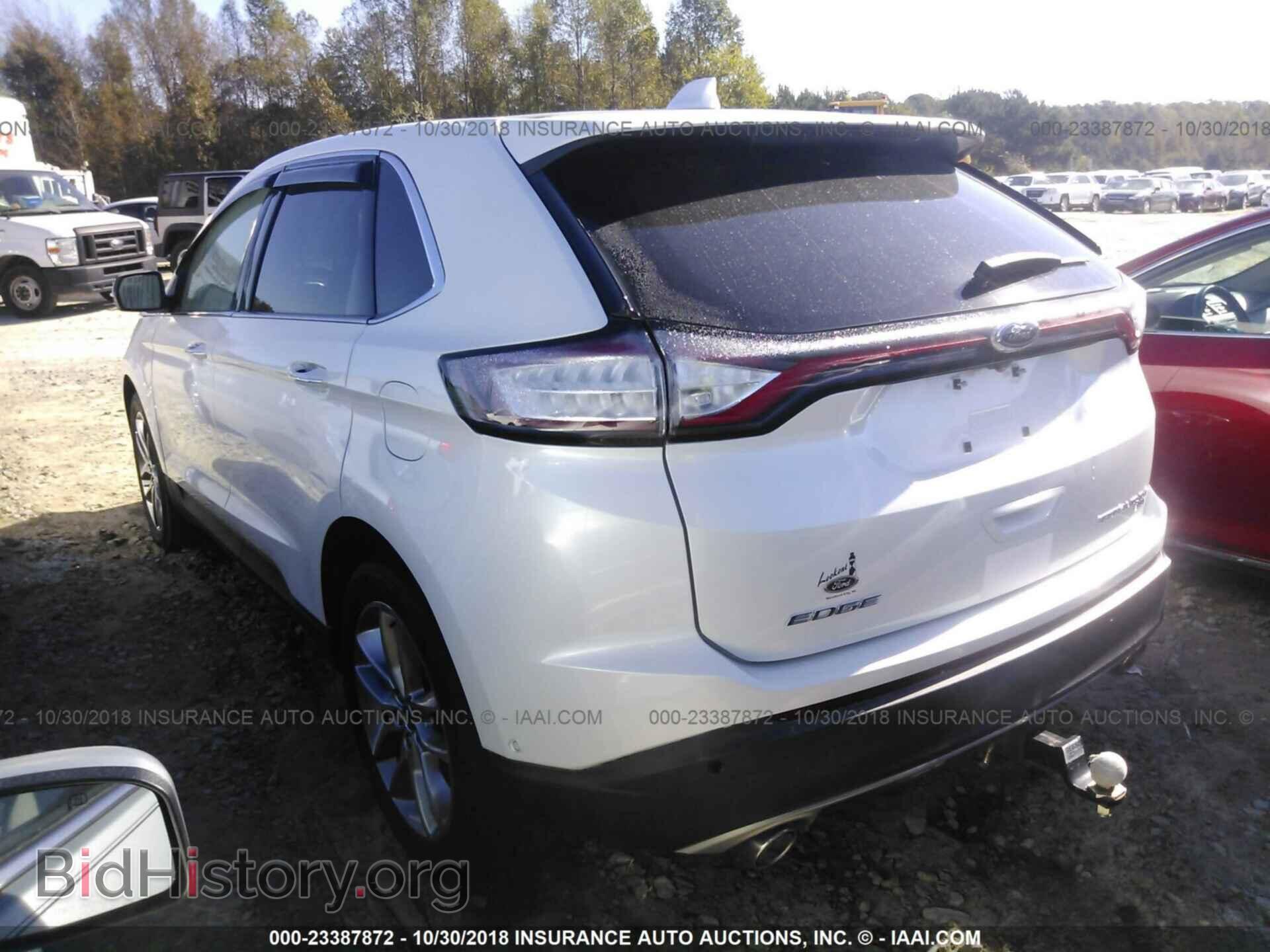 2015 Ford Edge - VIN: 2FMPK4K87FBB37314 - Фото 3