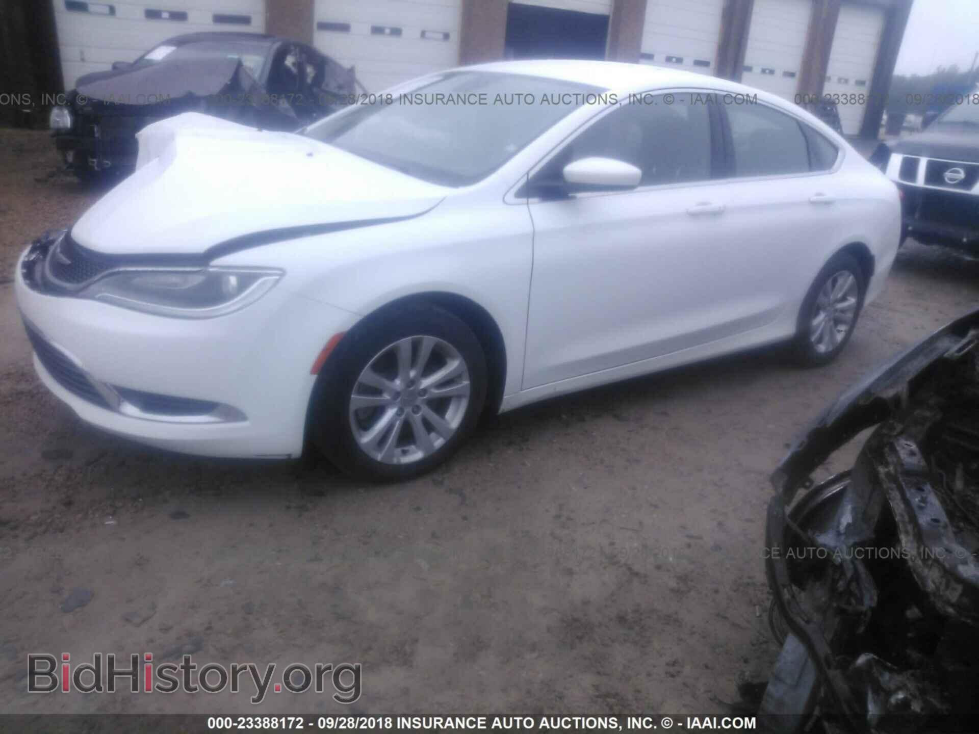 2016 Chrysler 200 - VIN: 1C3CCCAG4GN148560 - Фото 2