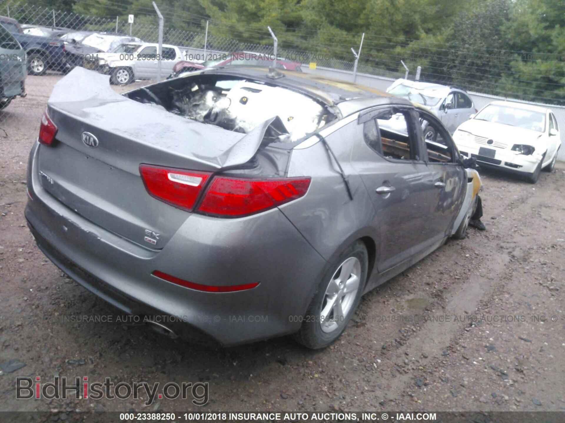 2015 Kia Optima - VIN: 5XXGM4A76FG511788 - Фото 4
