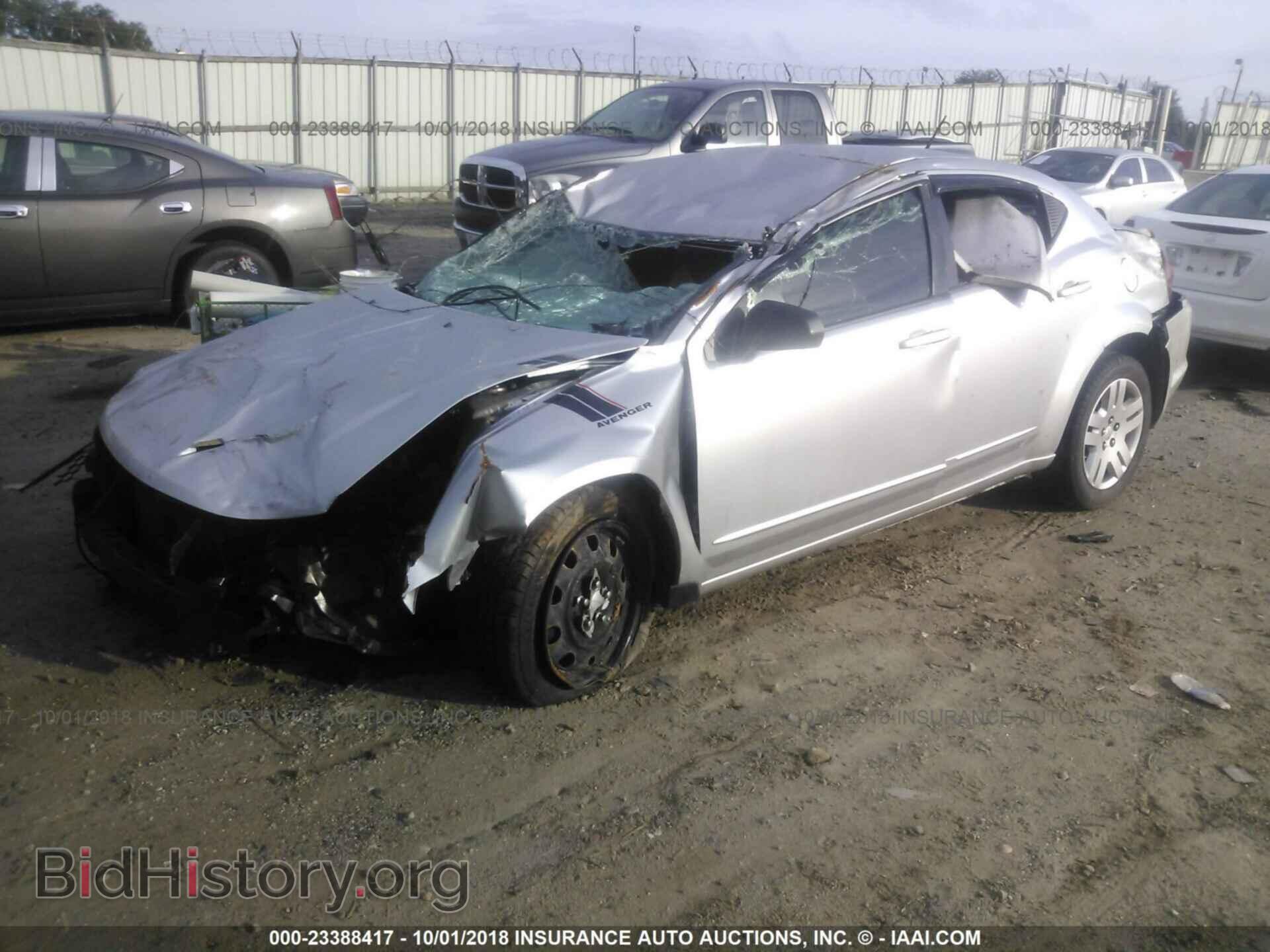 2012 DODGE AVENGER - VIN: 1C3CDZAB5CN324000 - Photo 2