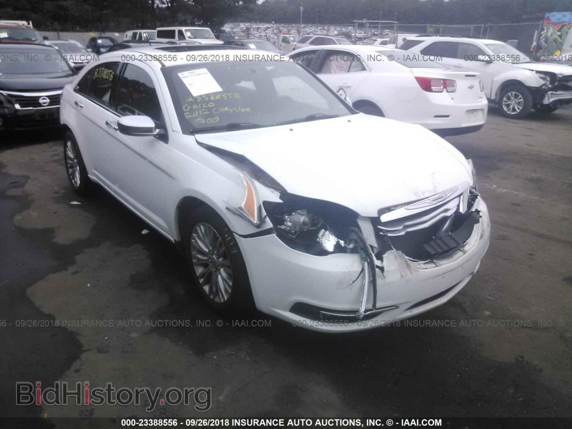 Фотография 1C3CCBCB1CN263820 - Chrysler 200 2012