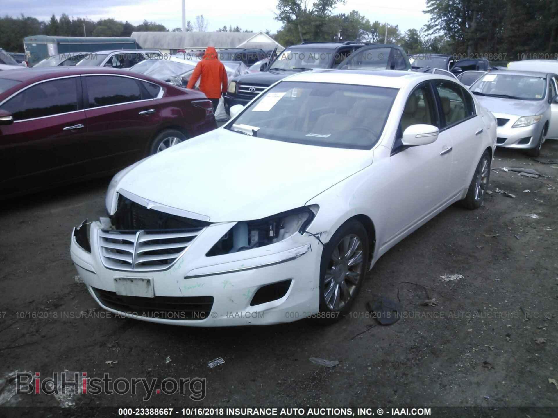 2011 Hyundai Genesis - VIN: KMHGC4DE5BU116787 - Фото 2