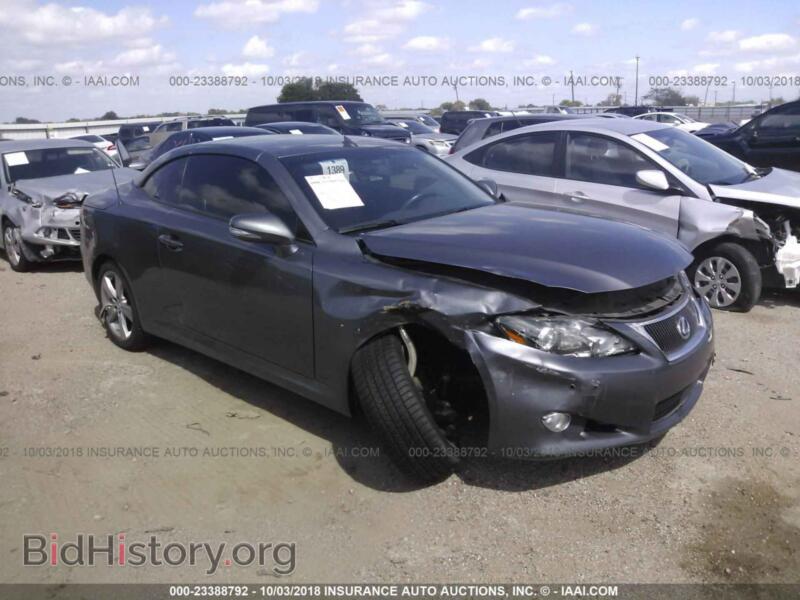 2012 Lexus IS (VIN JTHFF2C29C2525972) — photo 1 of 10, IAAI, damage: right front