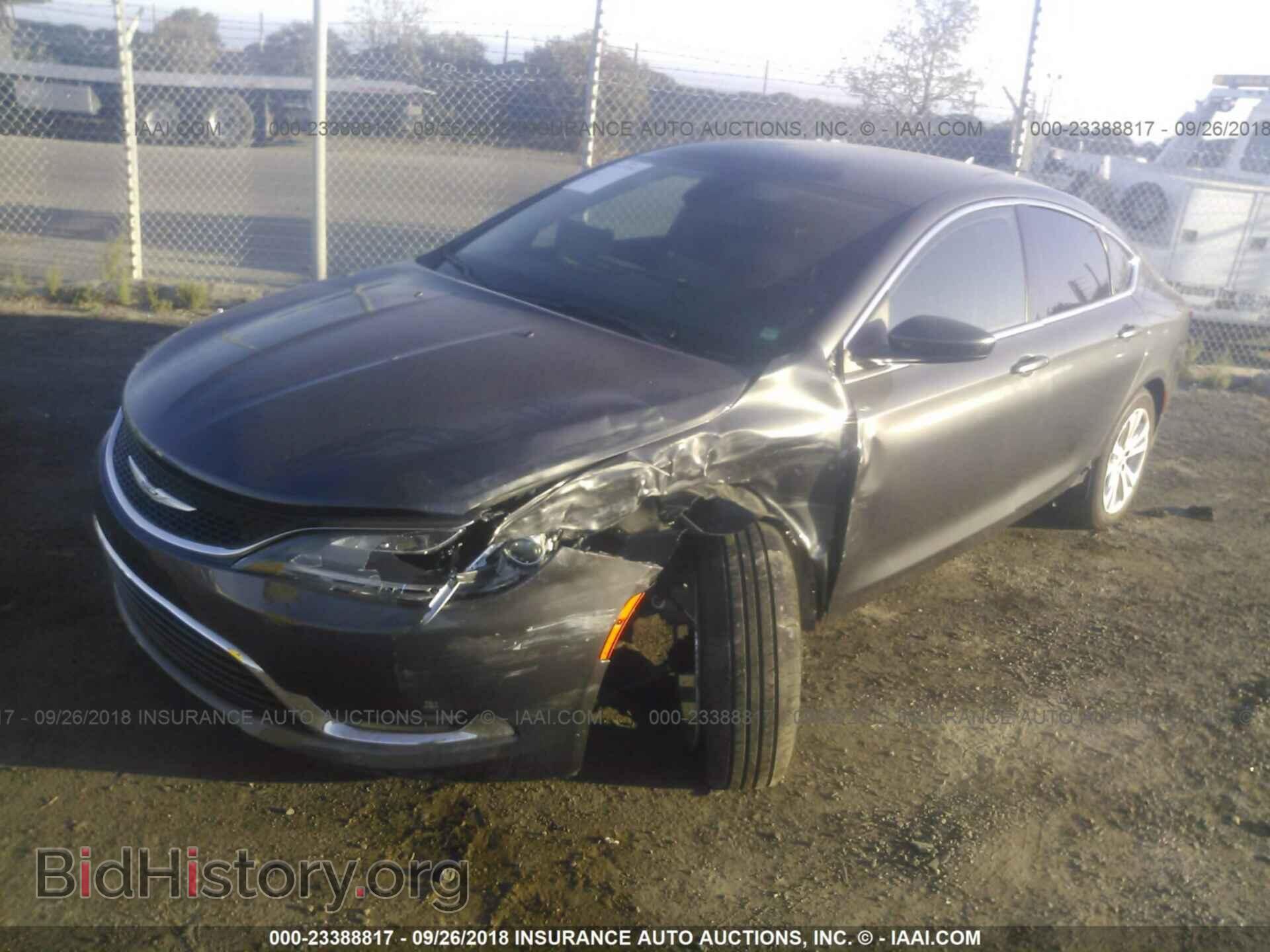 2016 Chrysler 200 - VIN: 1C3CCCAB4GN184513 - Фото 2