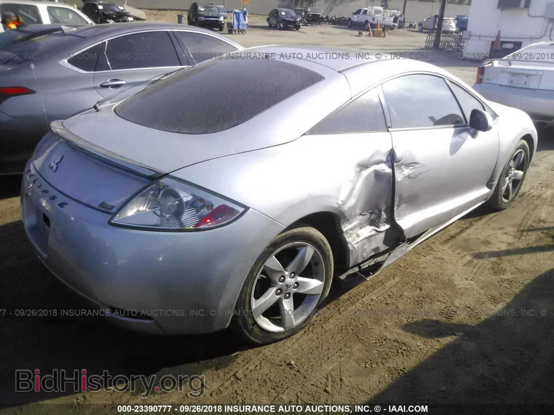 2007 MITSUBISHI ECLIPSE - VIN: 4A3AK64F27E069945 - Фото 4