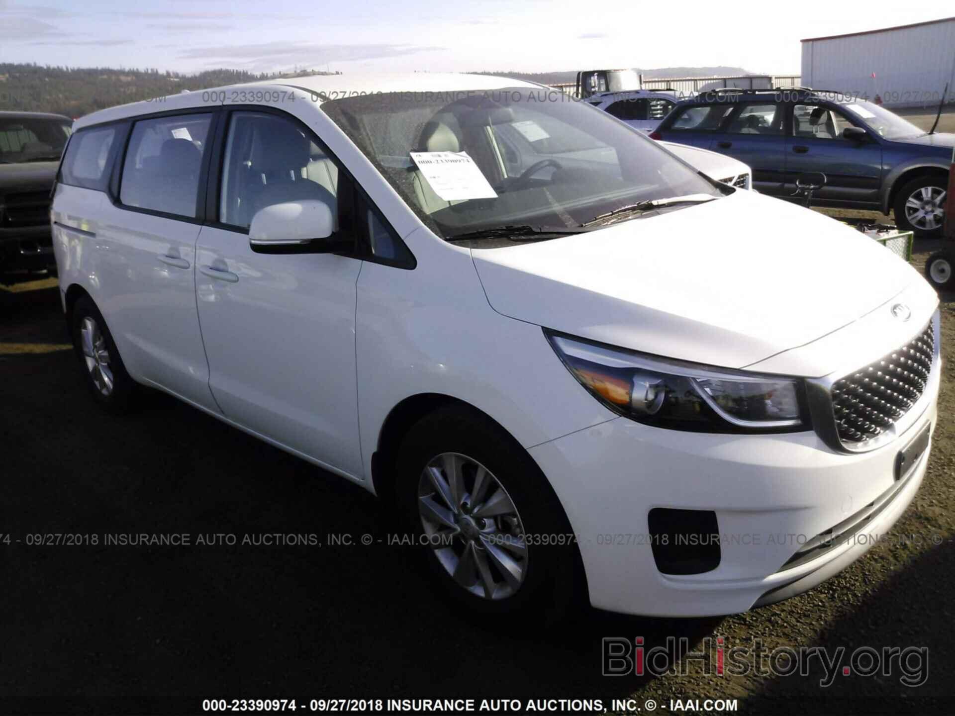 Photo KNDMA5C10G6120498 - Kia Sedona 2016