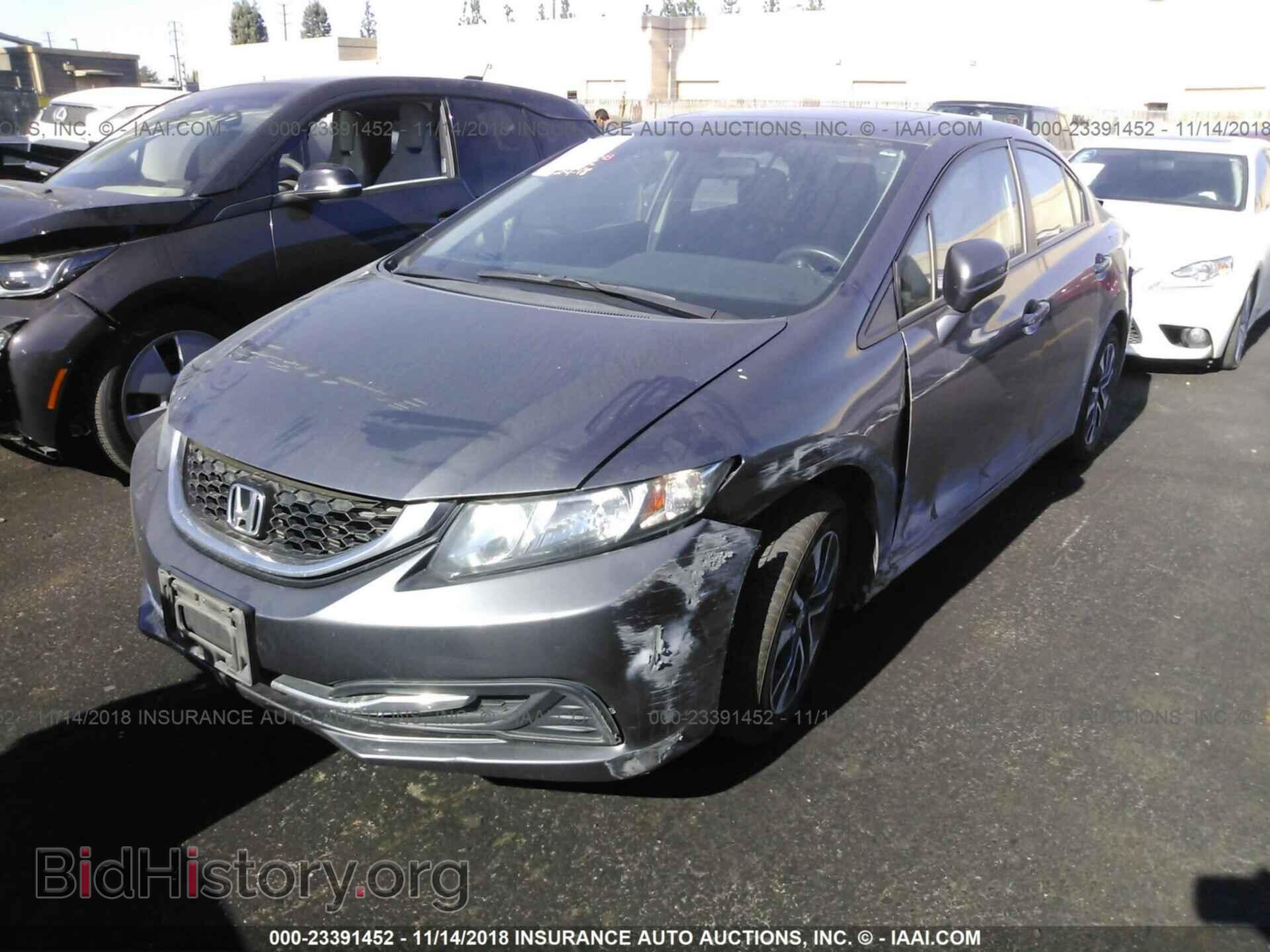 2014 Honda Civic - VIN: 19XFB2F8XEE246727 - Фото 2