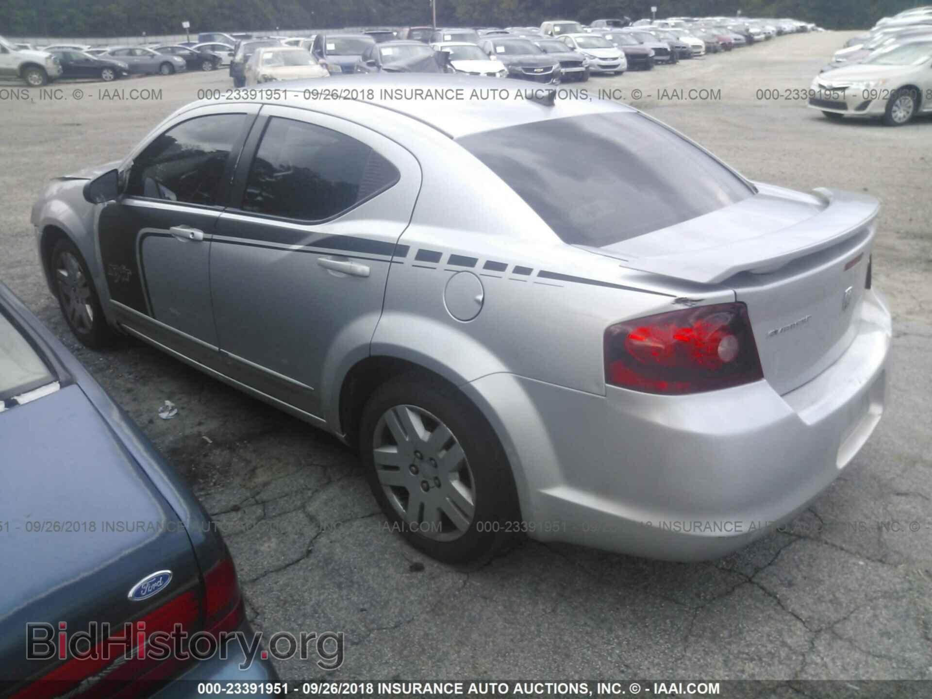 2012 Dodge Avenger - VIN: 1C3CDZABXCN285453 - Фото 3