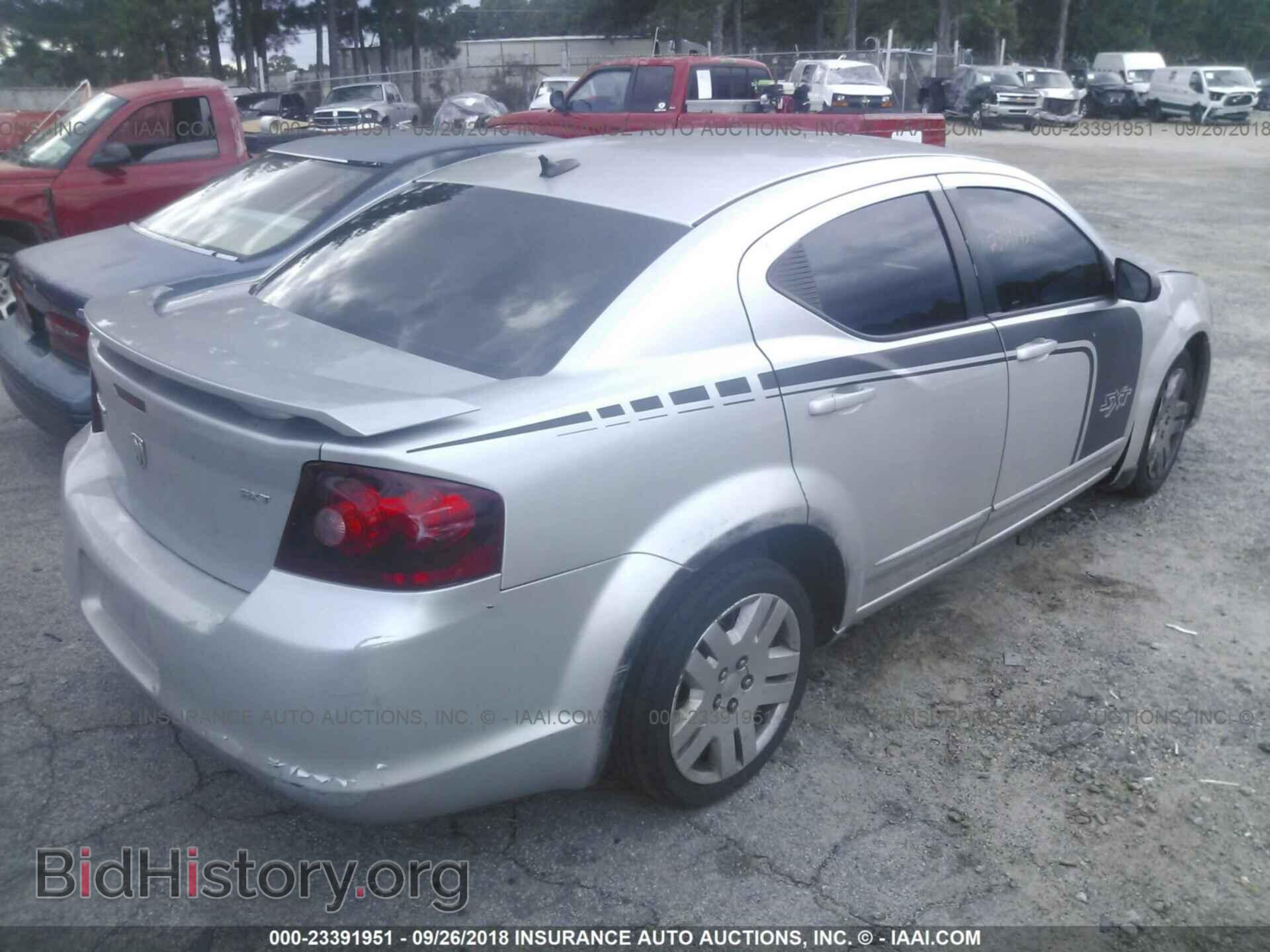 2012 Dodge Avenger - VIN: 1C3CDZABXCN285453 - Фото 4