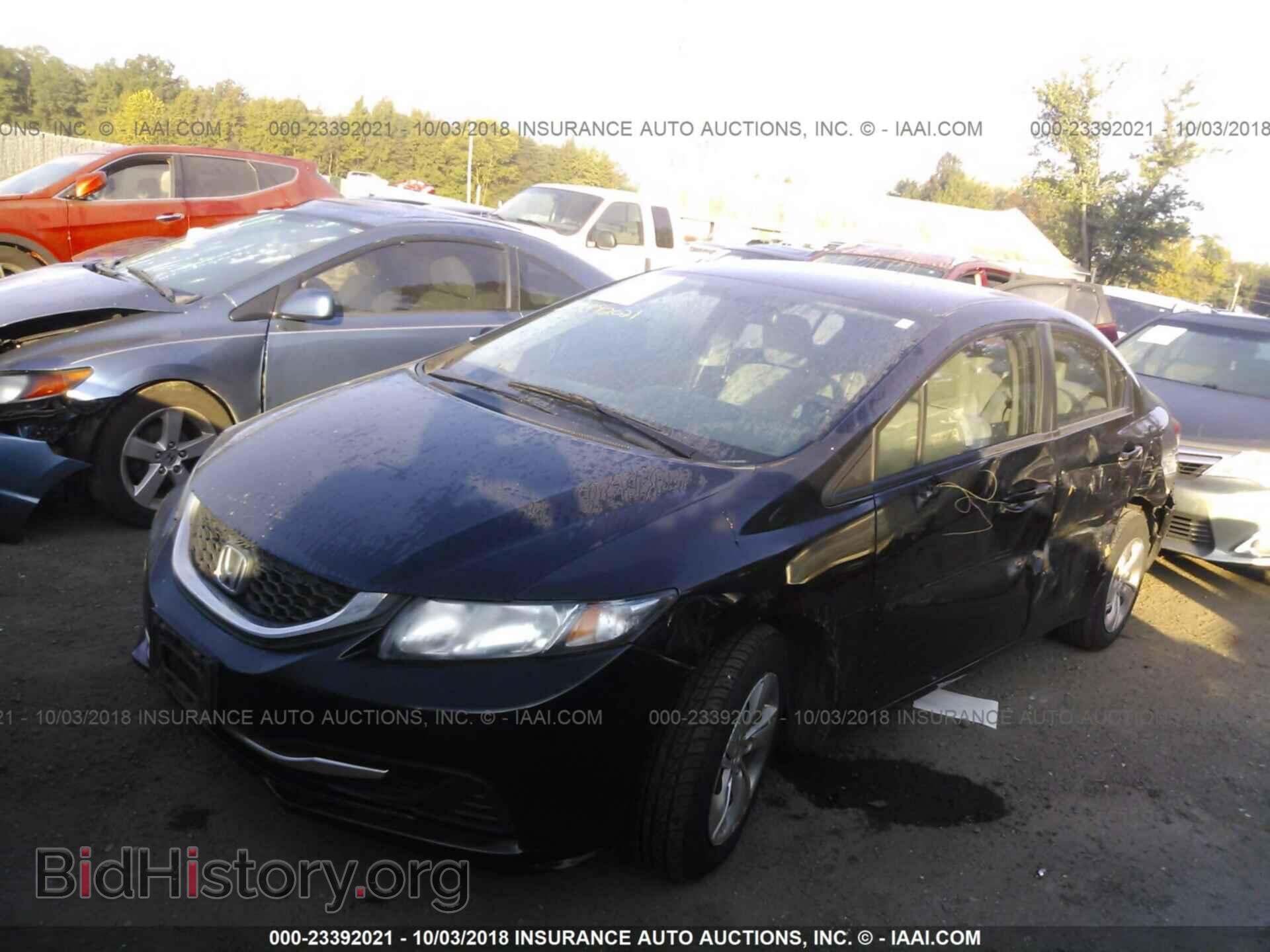 2013 Honda Civic - VIN: 19XFB2F56DE209730 - Фото 2