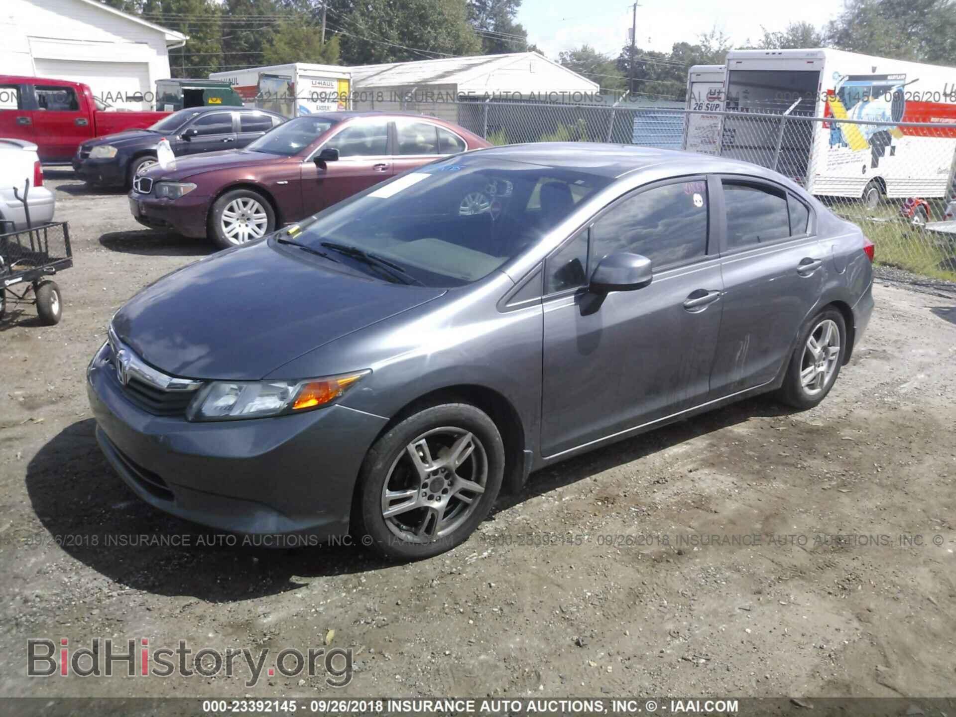 2012 Honda Civic - VIN: 19XFB2E58CE059586 - Photo 2