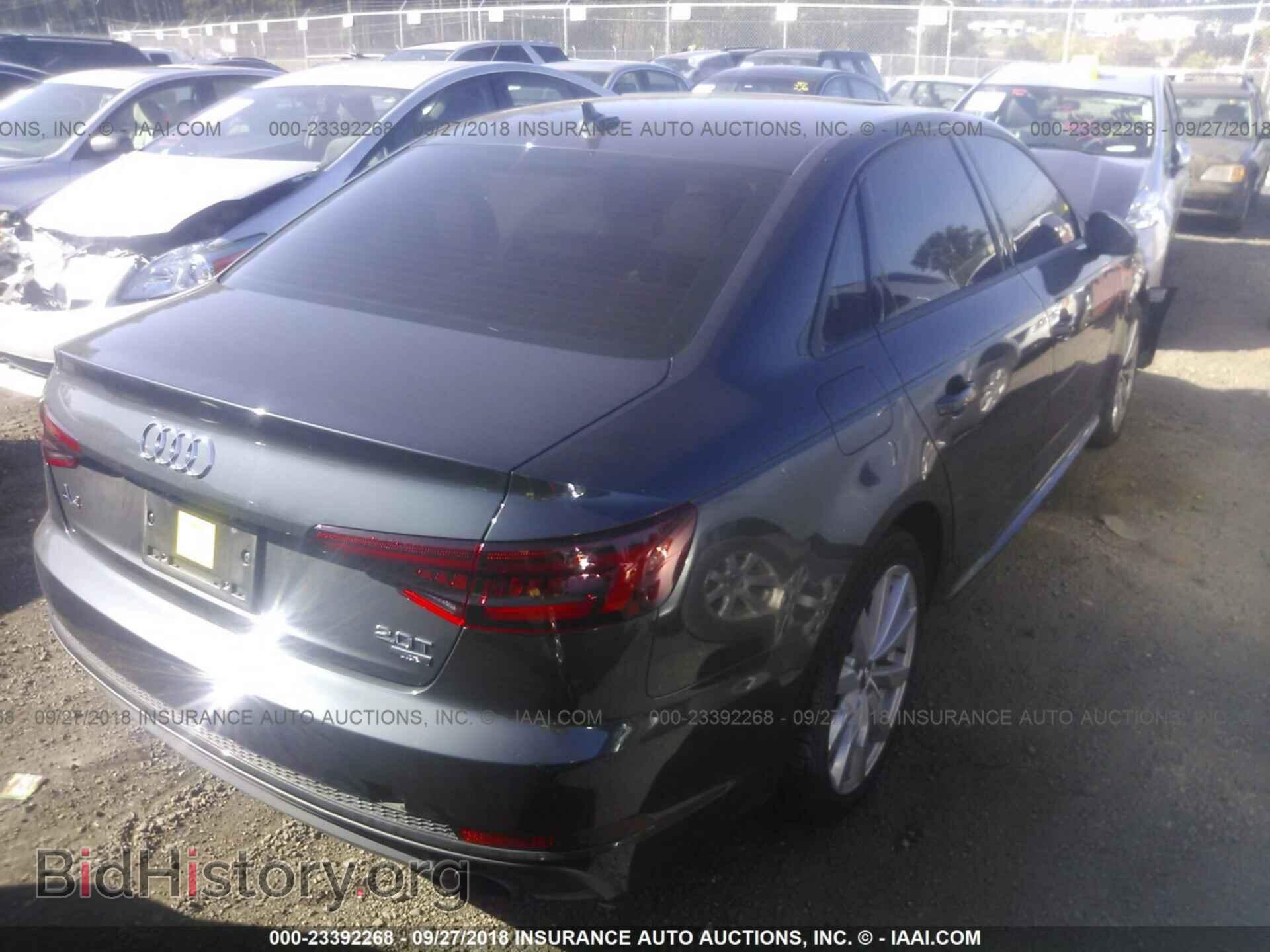 2018 Audi A4 - VIN: WAUKMAF45JN000509 - Фото 4